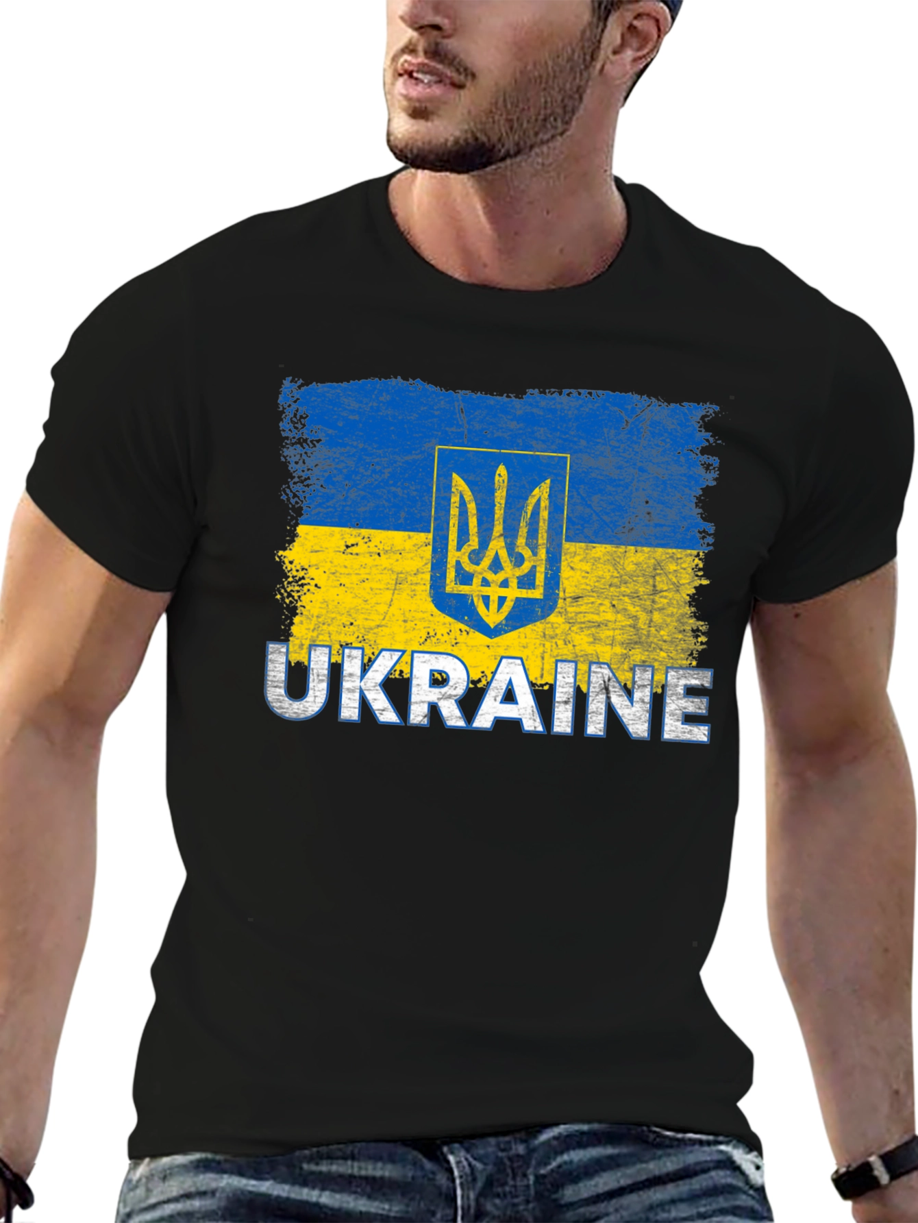 Ukraine Flag T-Shirt - Patriotic Ukrainian Pride
