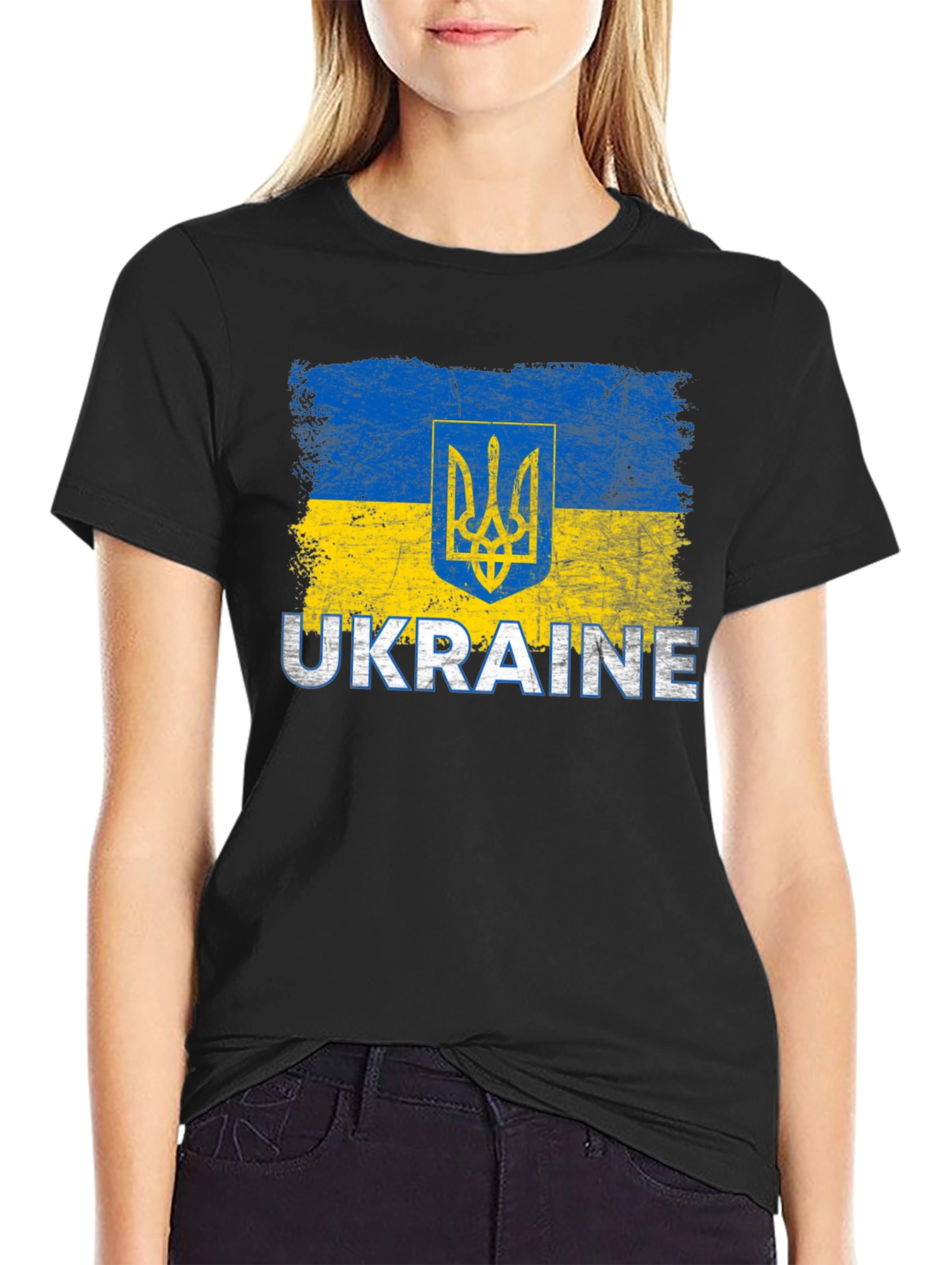 Ukraine Flag T-Shirt - Patriotic Ukrainian Pride