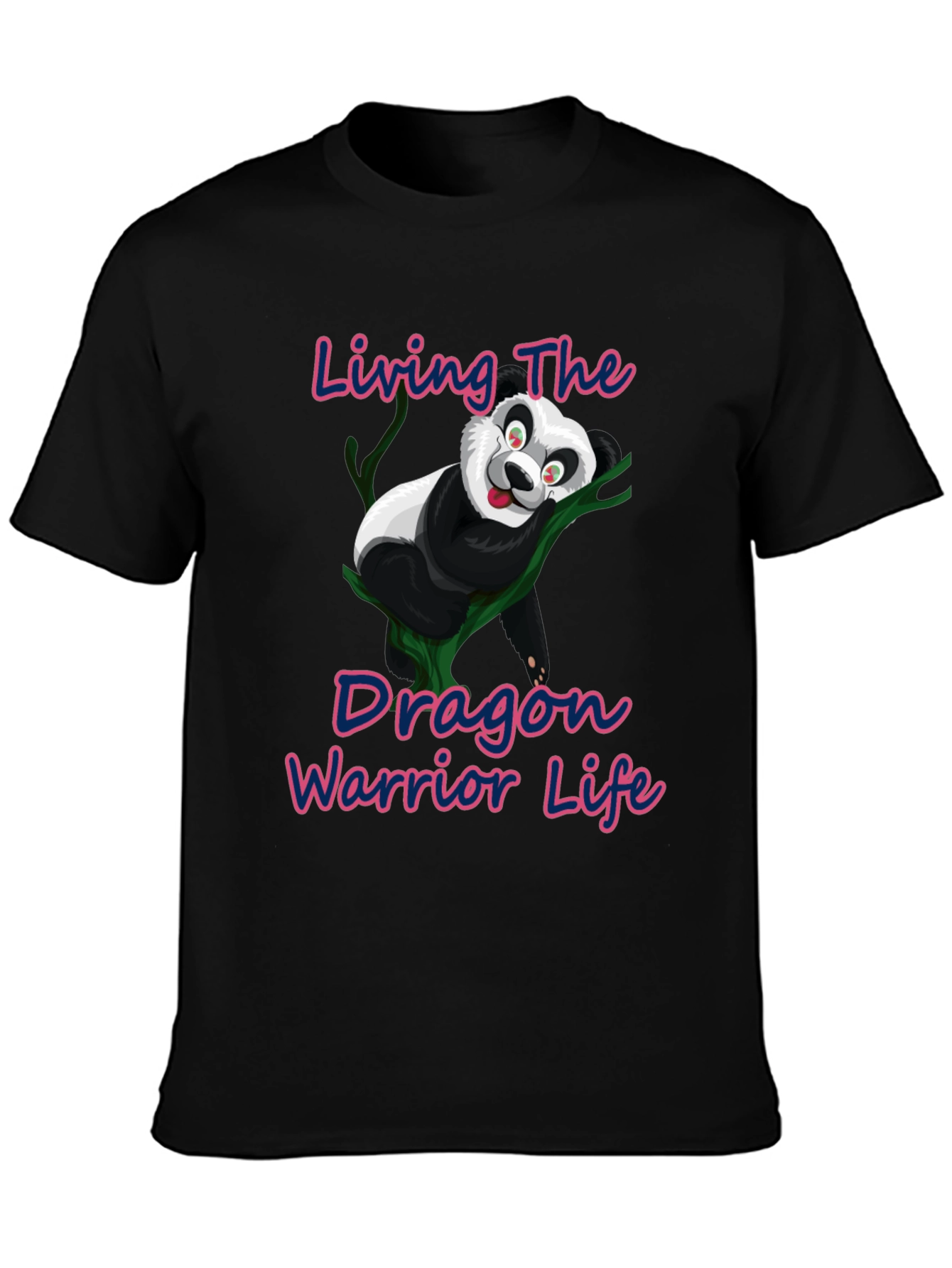 Dragon Warrior Panda T-Shirt