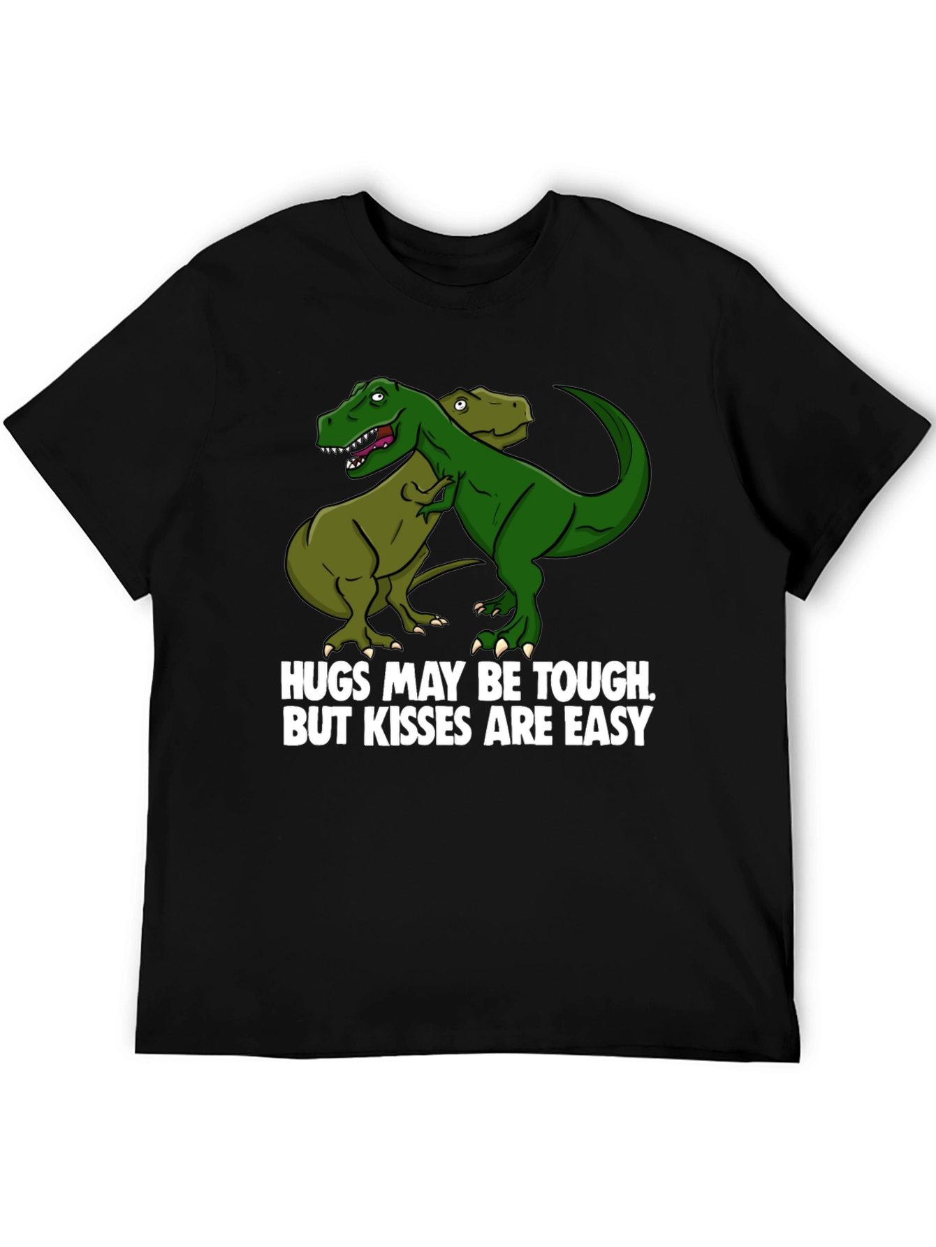 Dinosaur Hugs T-Shirt Funny Graphic Tee