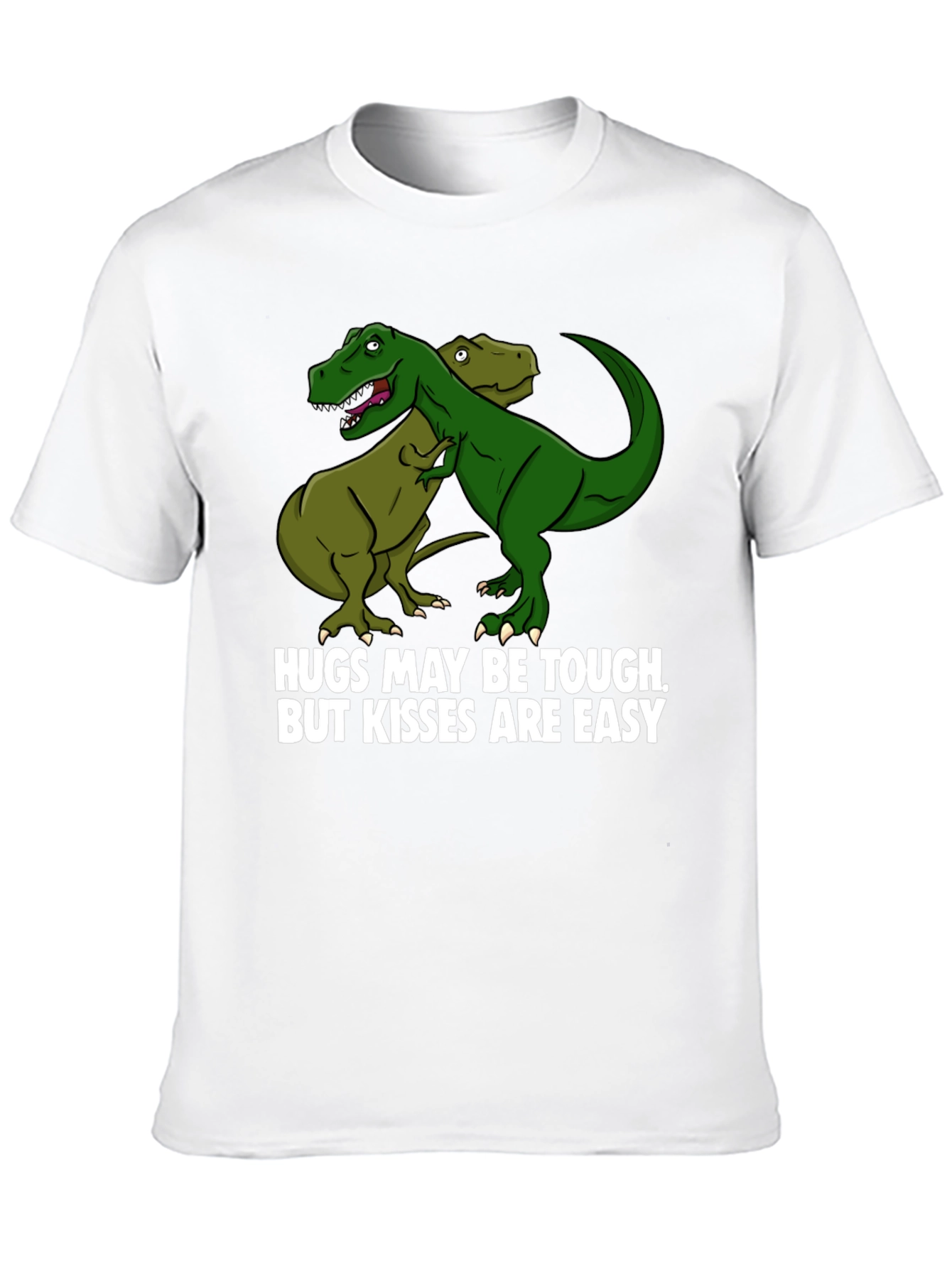 Dinosaur Hugs T-Shirt Funny Graphic Tee