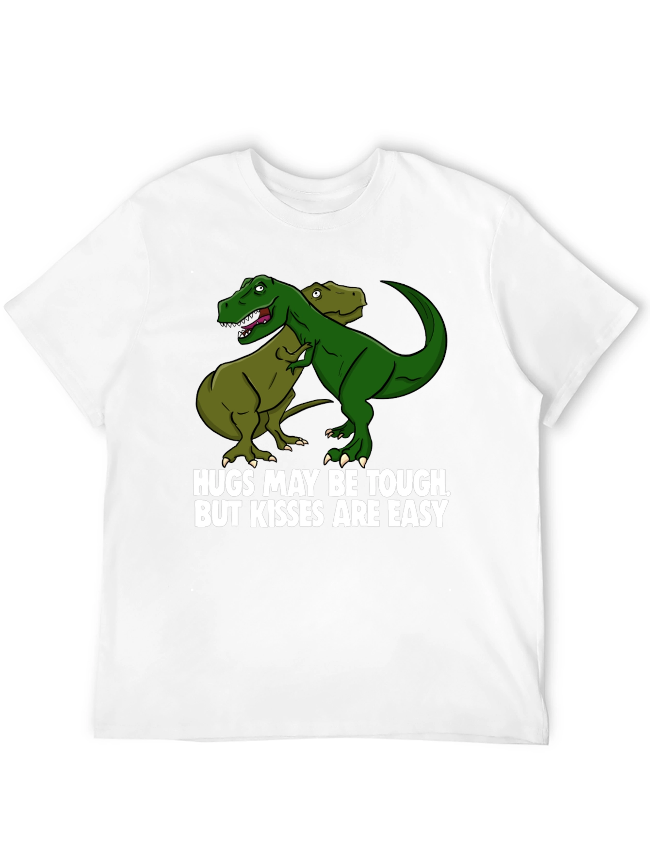 Dinosaur Hugs T-Shirt Funny Graphic Tee