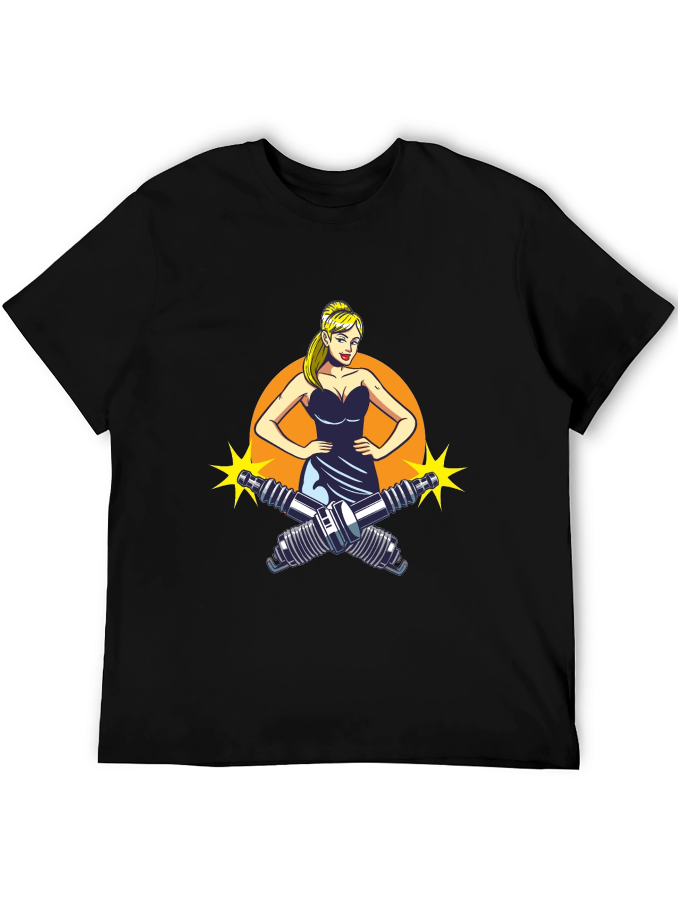 Cool Mechanic Girl T-Shirt