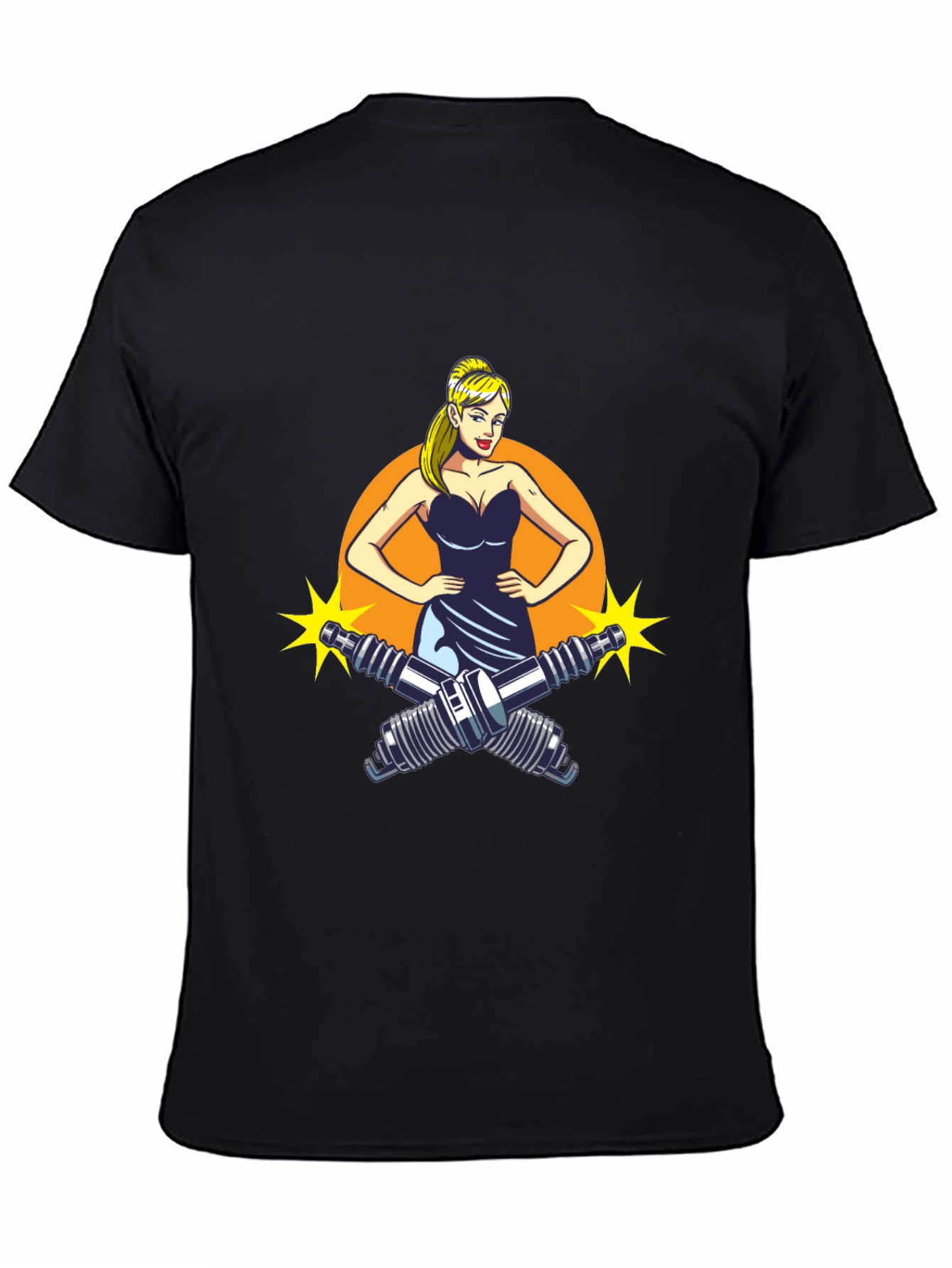 Cool Mechanic Girl T-Shirt