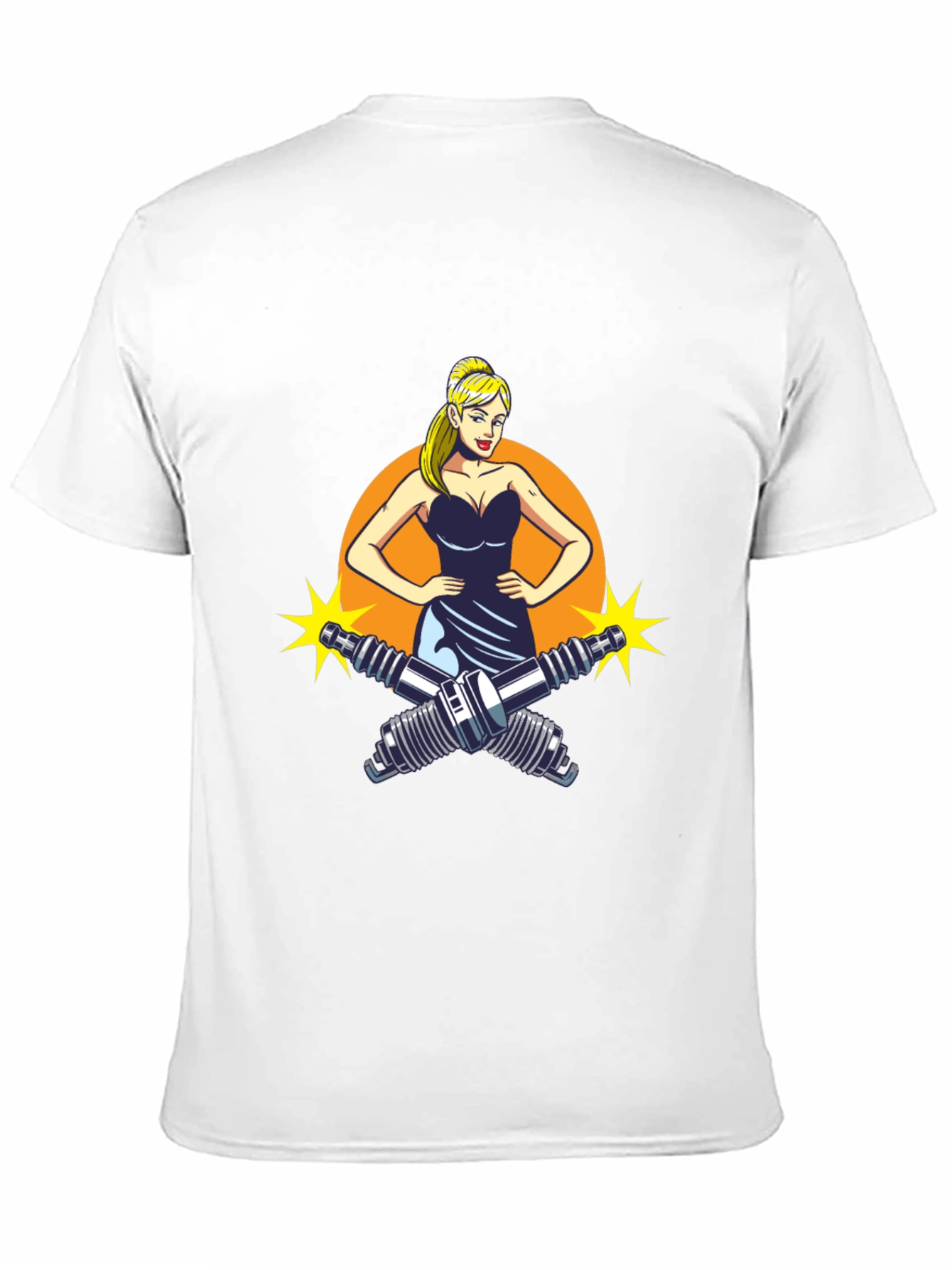 Cool Mechanic Girl T-Shirt