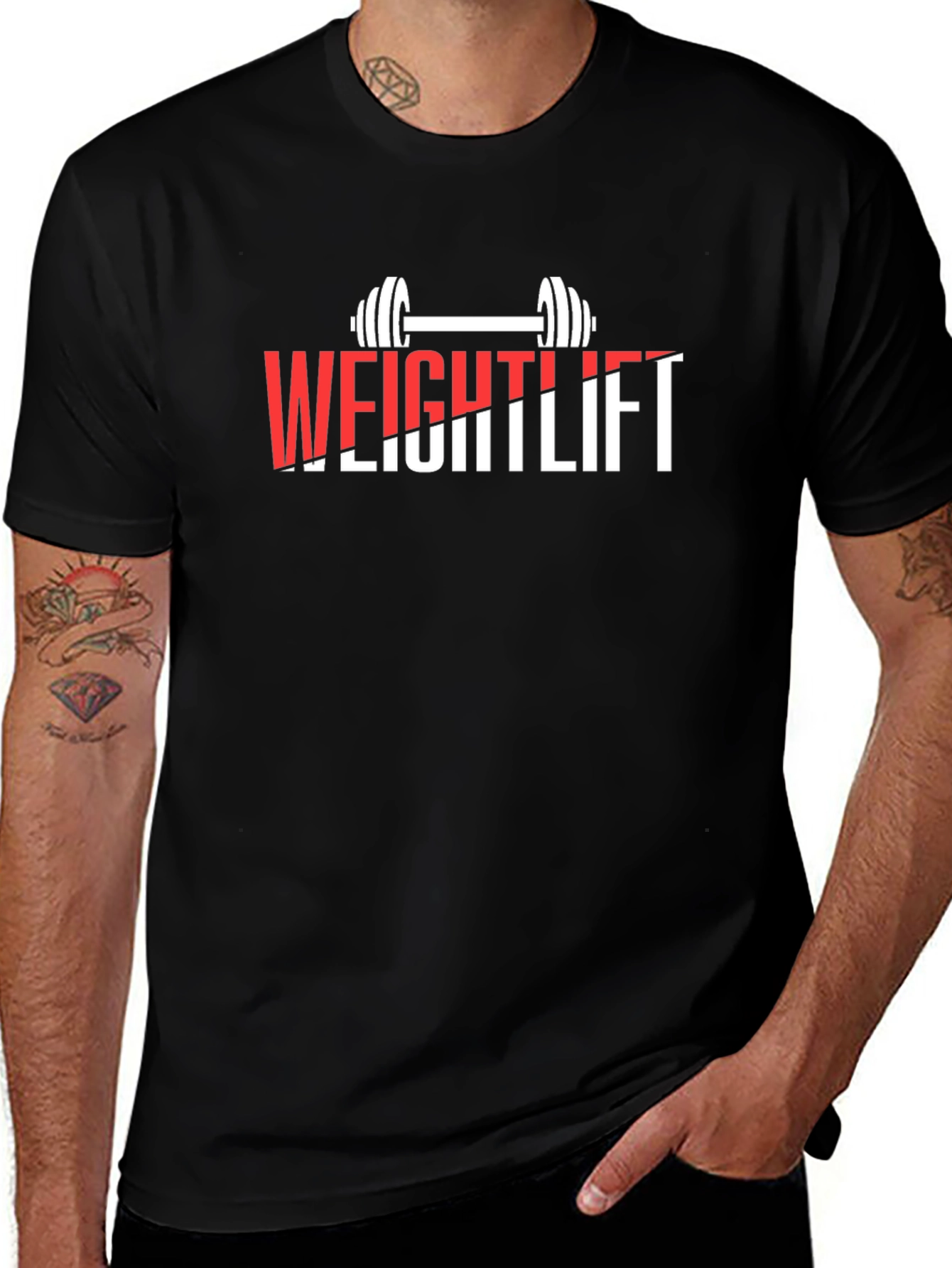 Weightlift Graphic Tee - Black