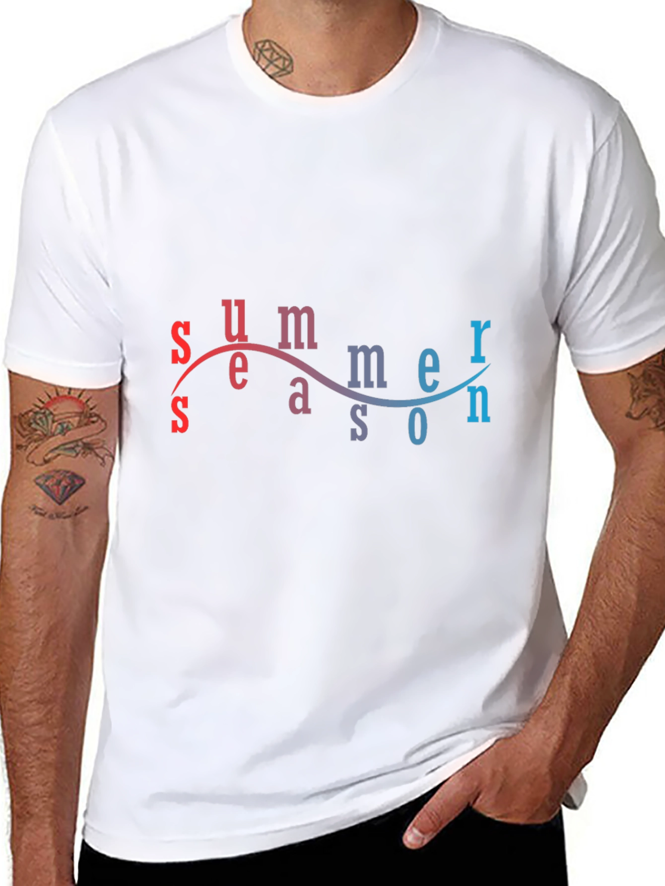 Summer Season Graphic T-Shirt