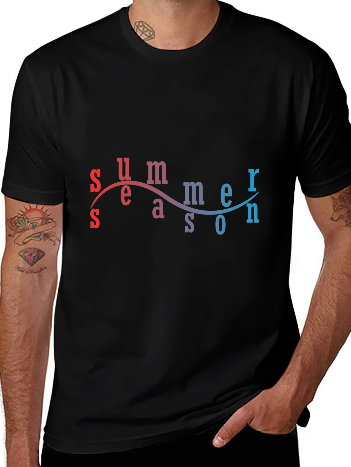 Summer Season Graphic T-Shirt