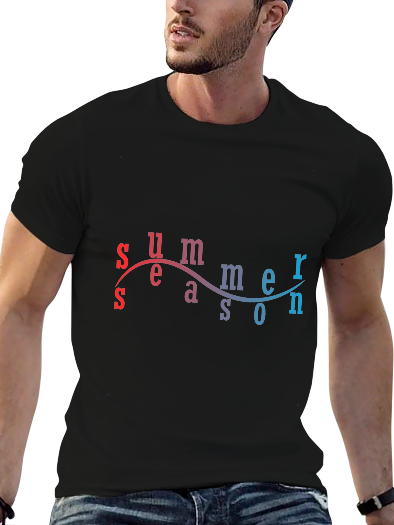 Summer Season Graphic T-Shirt
