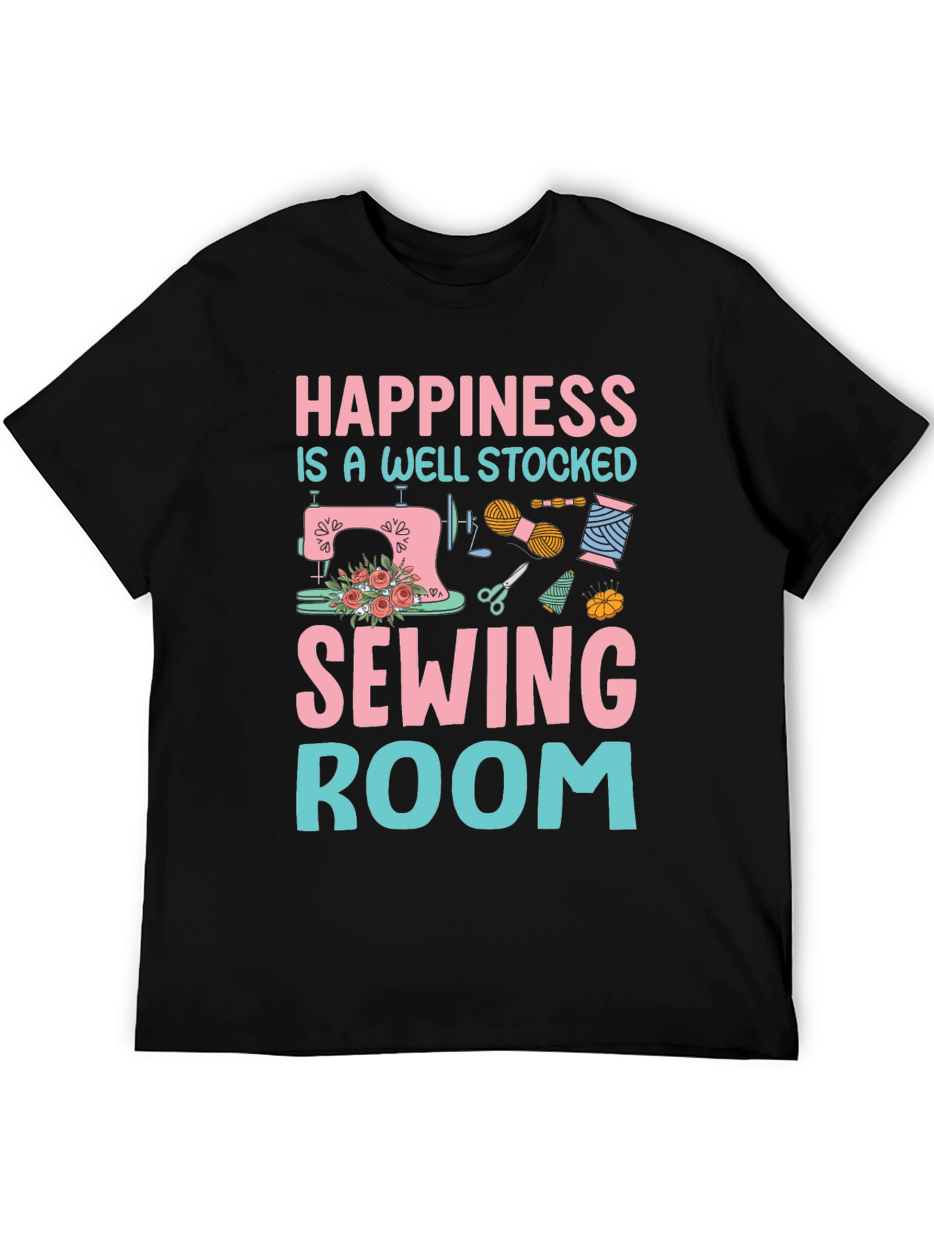 Sewing Room Happiness Graphic Tee