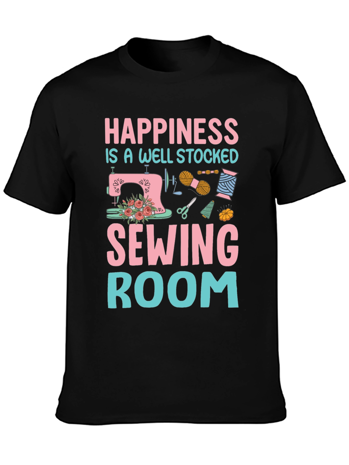 Sewing Room Happiness Graphic Tee