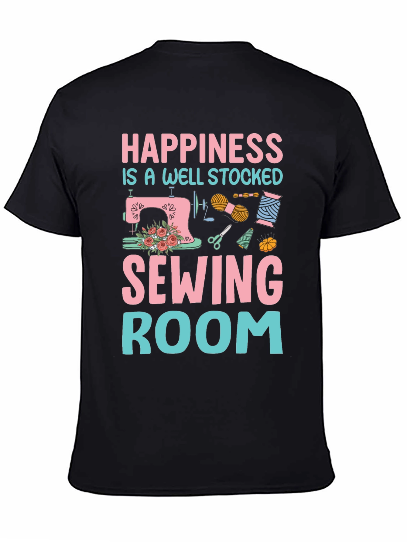 Sewing Room Happiness Graphic Tee