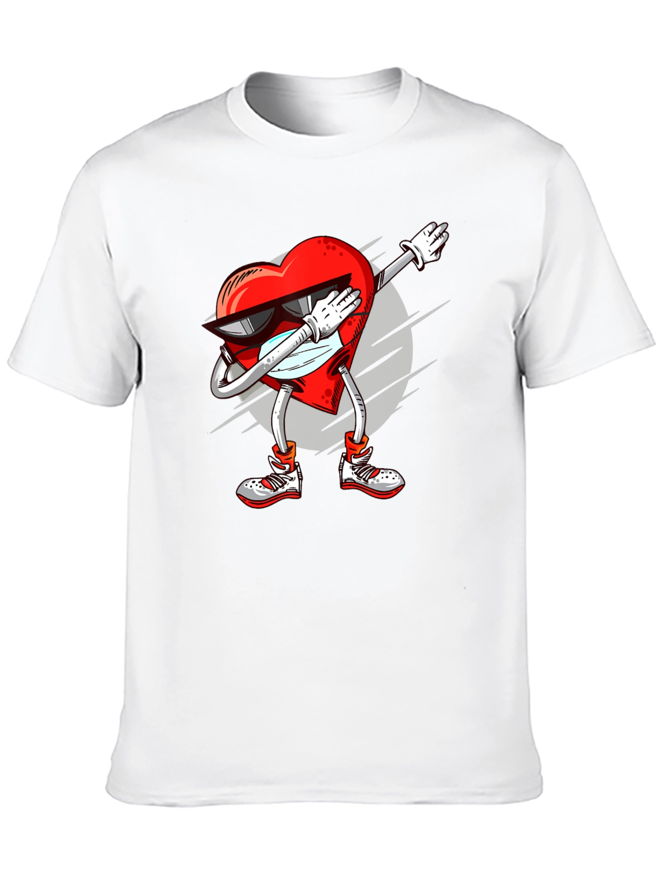 Heart Dabbing Graphic Tee