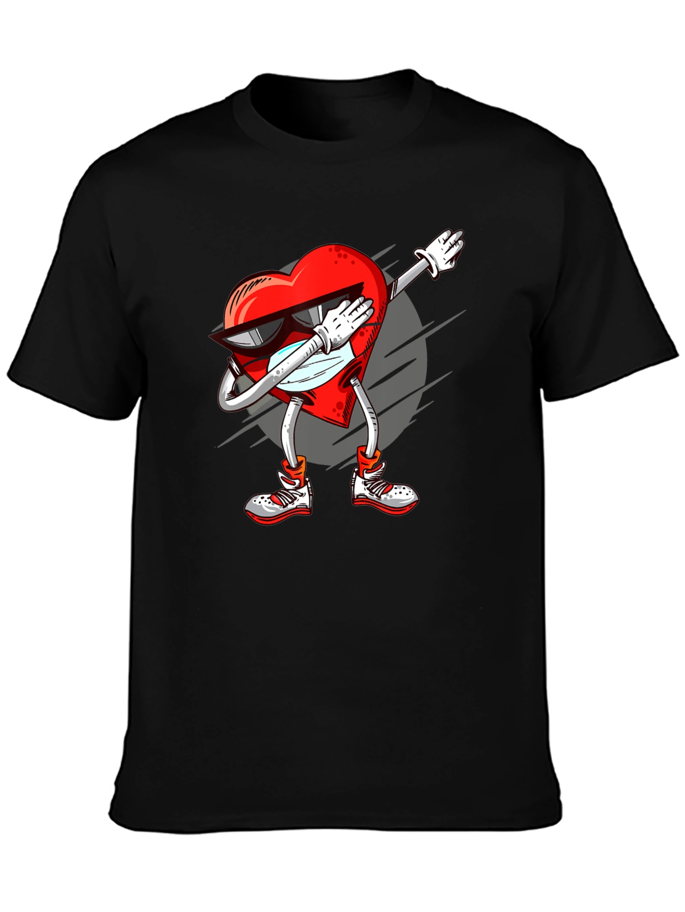 Heart Dabbing Graphic Tee