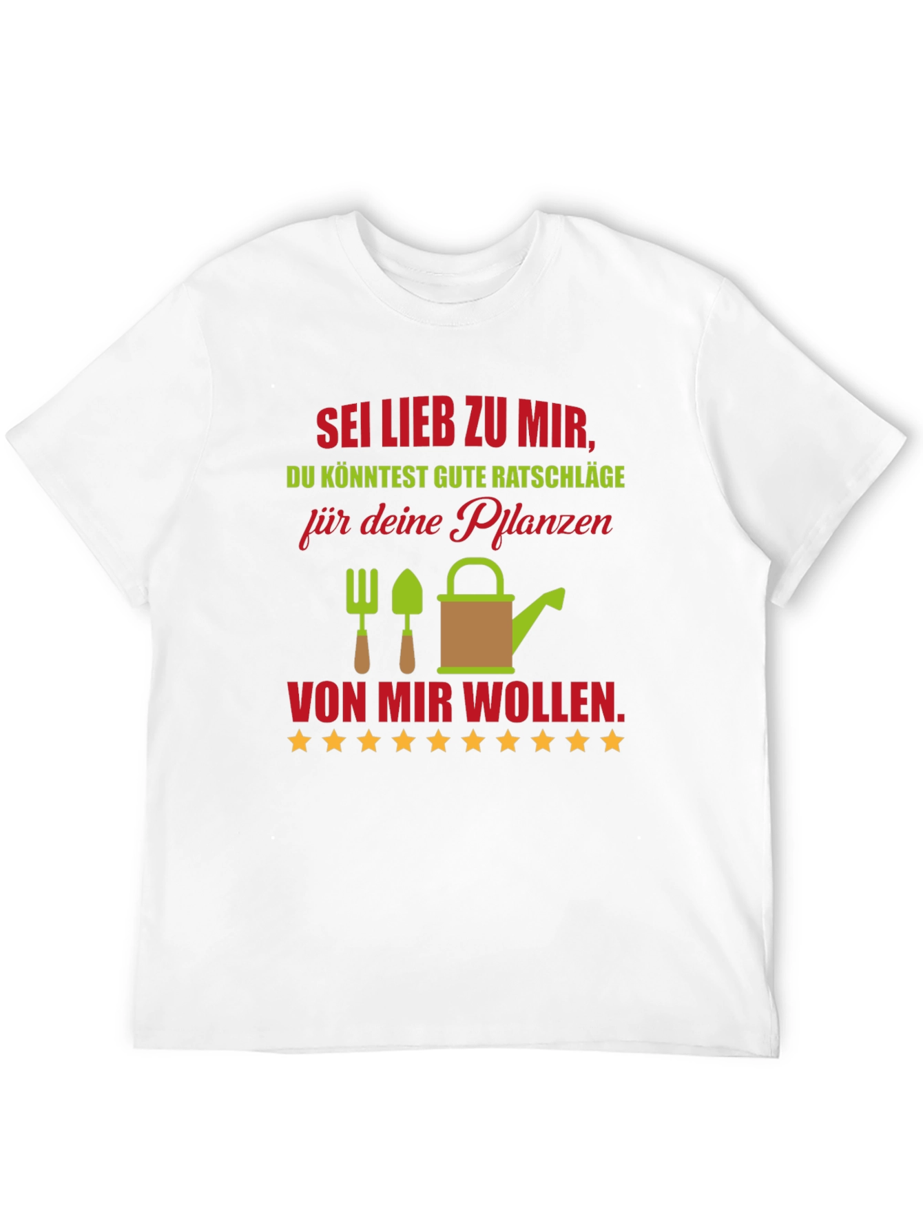 Gardeners Wisdom T-Shirt - Plant Care Advice