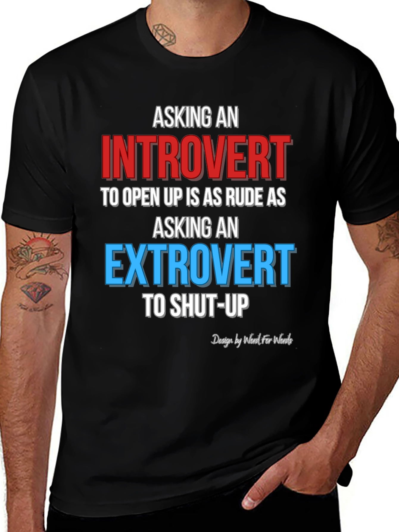 Introvert Extrovert Funny T-Shirt