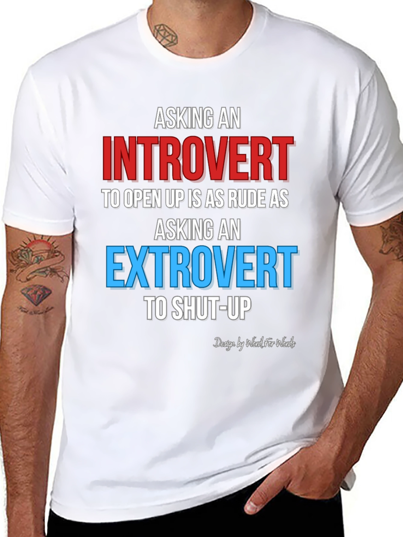 Introvert Extrovert Funny T-Shirt