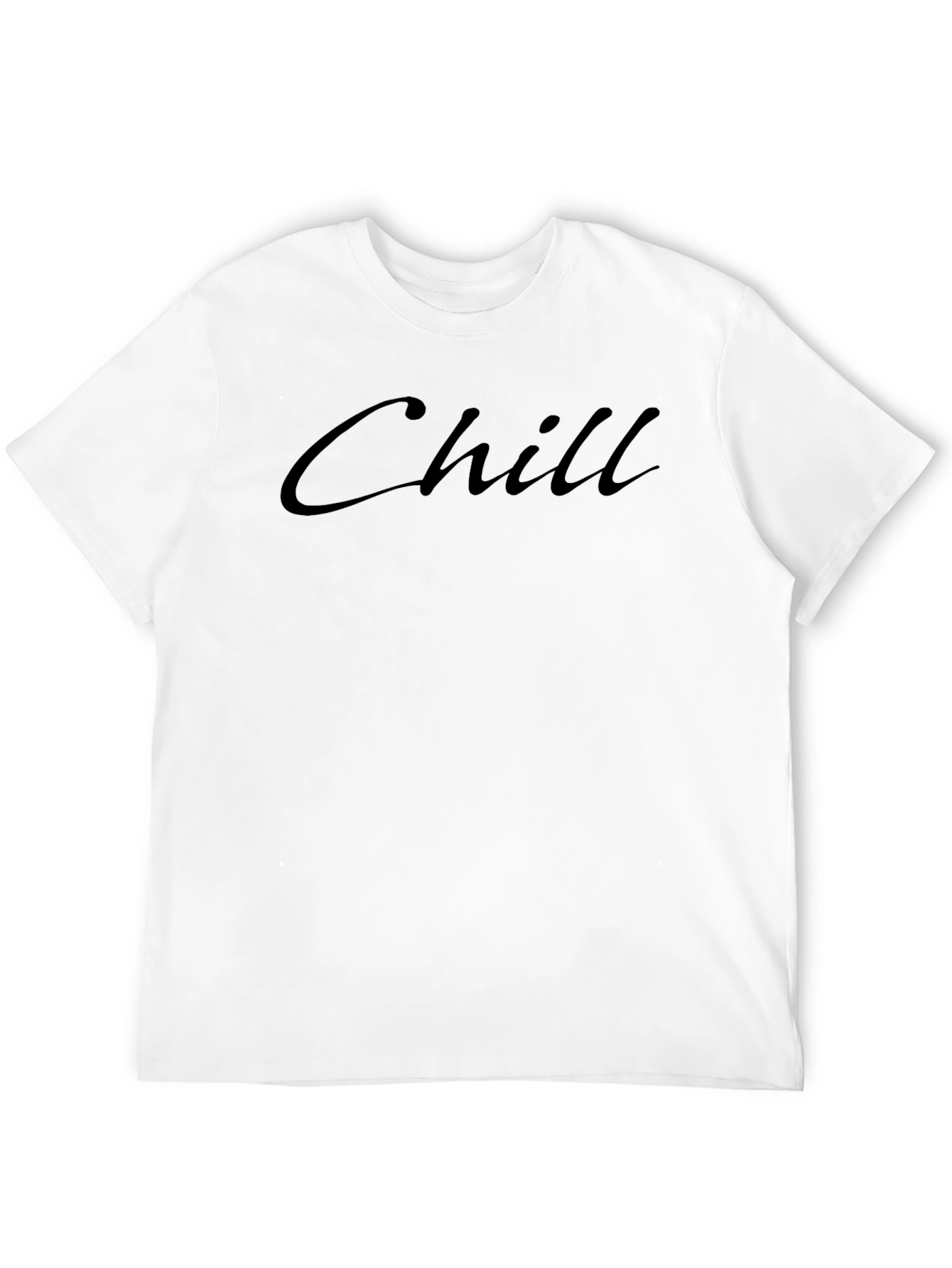Chill Black Graphic T-Shirt
