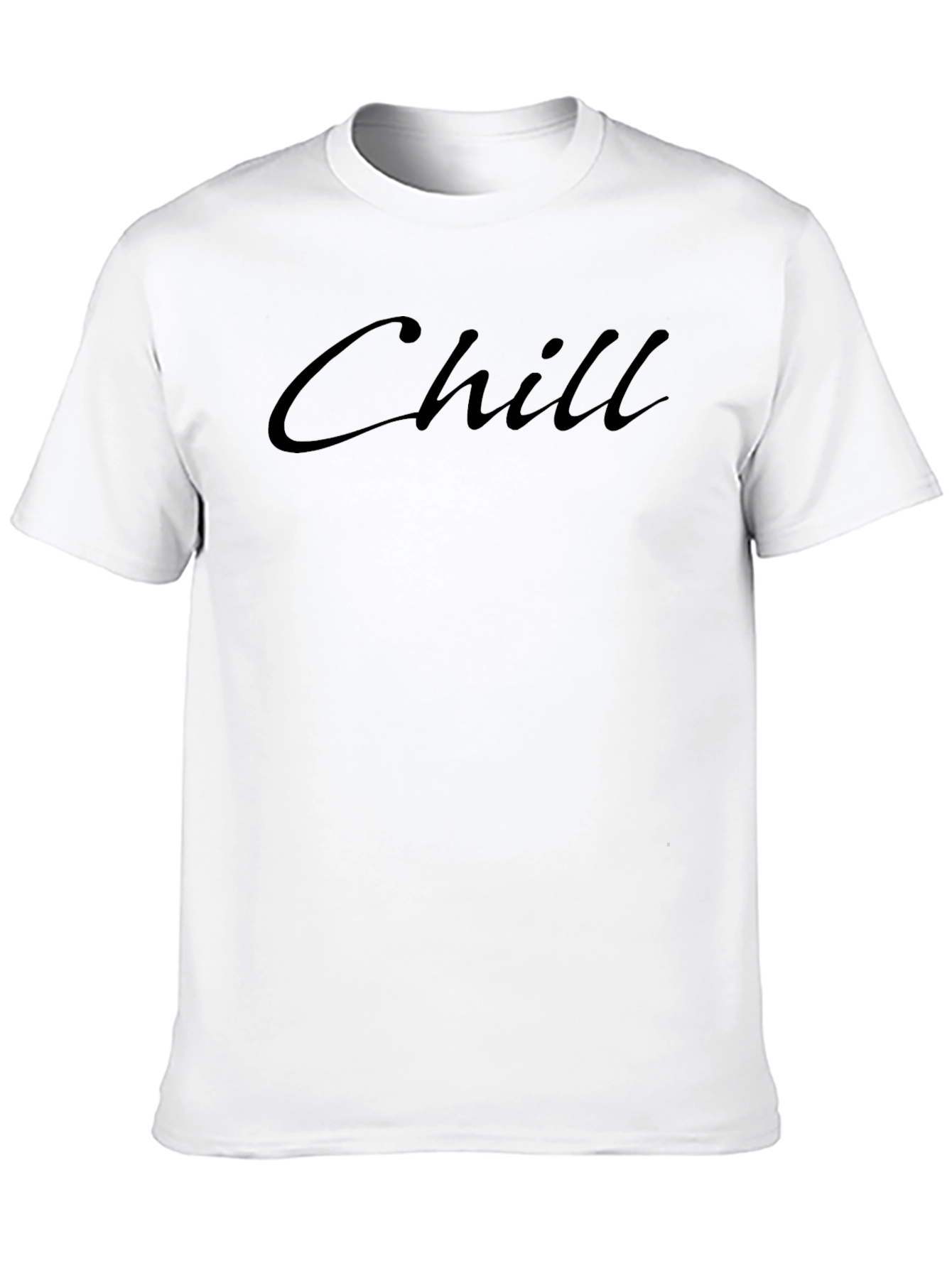 Chill Black Graphic T-Shirt