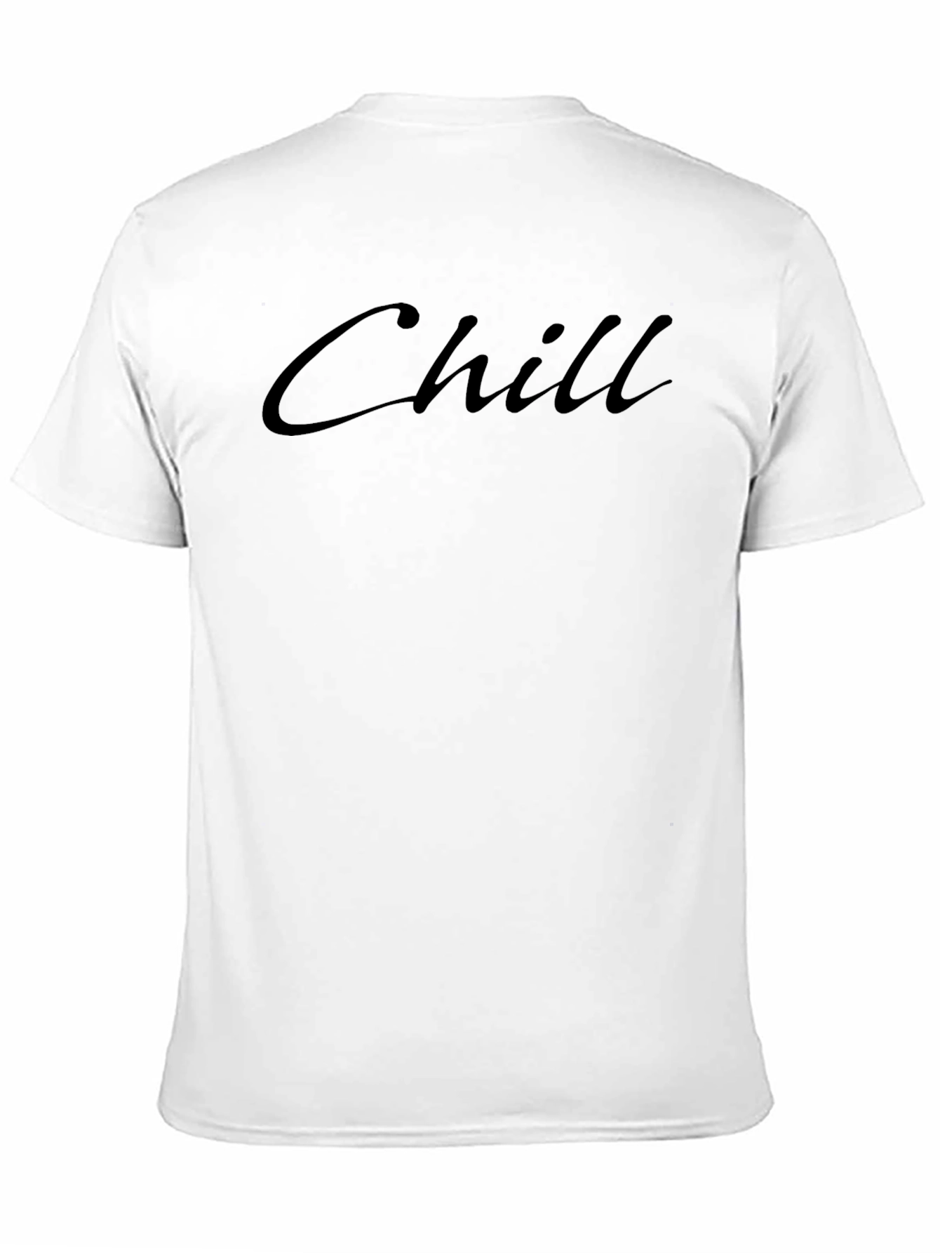 Chill Black Graphic T-Shirt