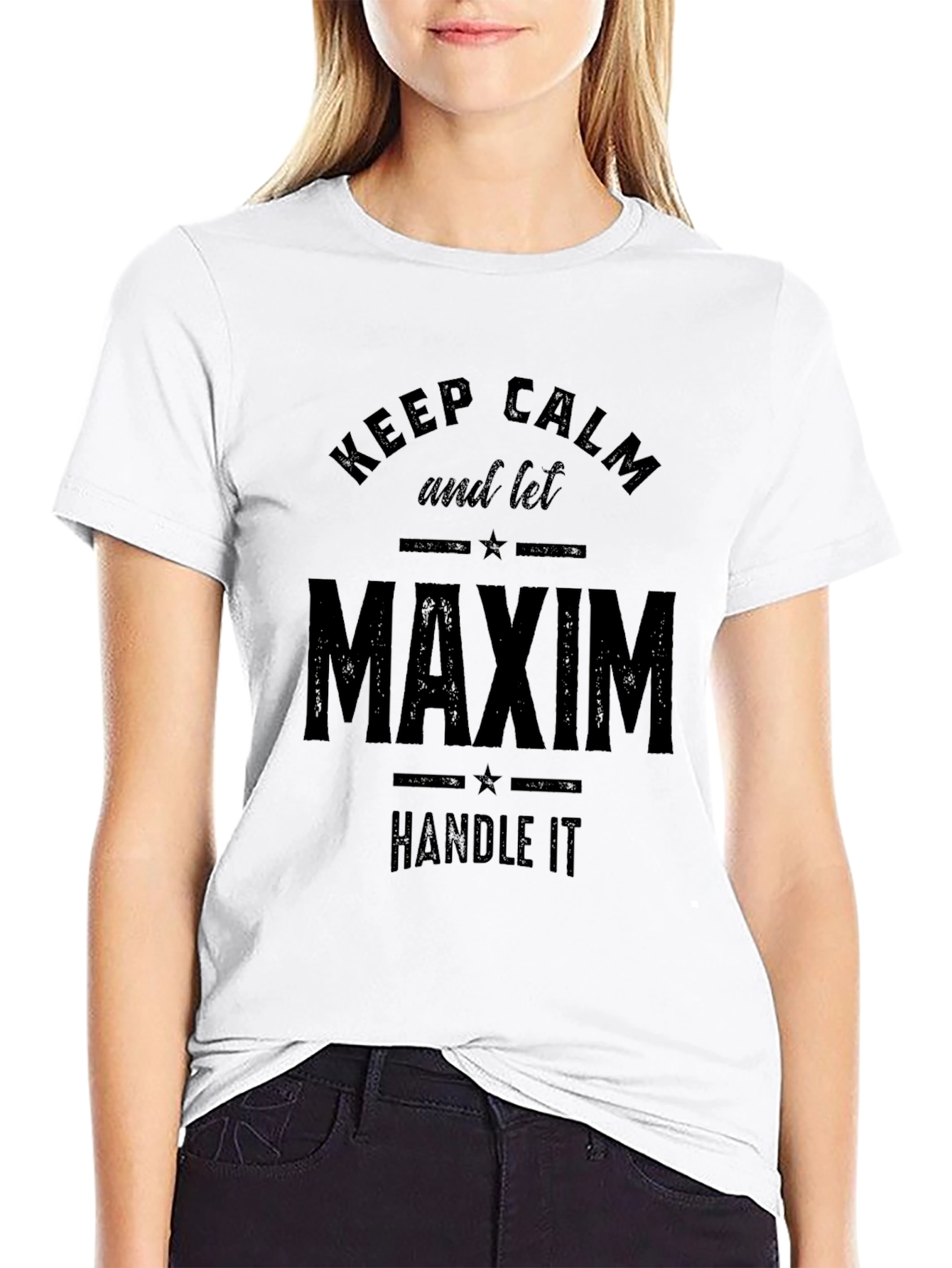 Keep Calm Maxim Can Handle It T-Shirt