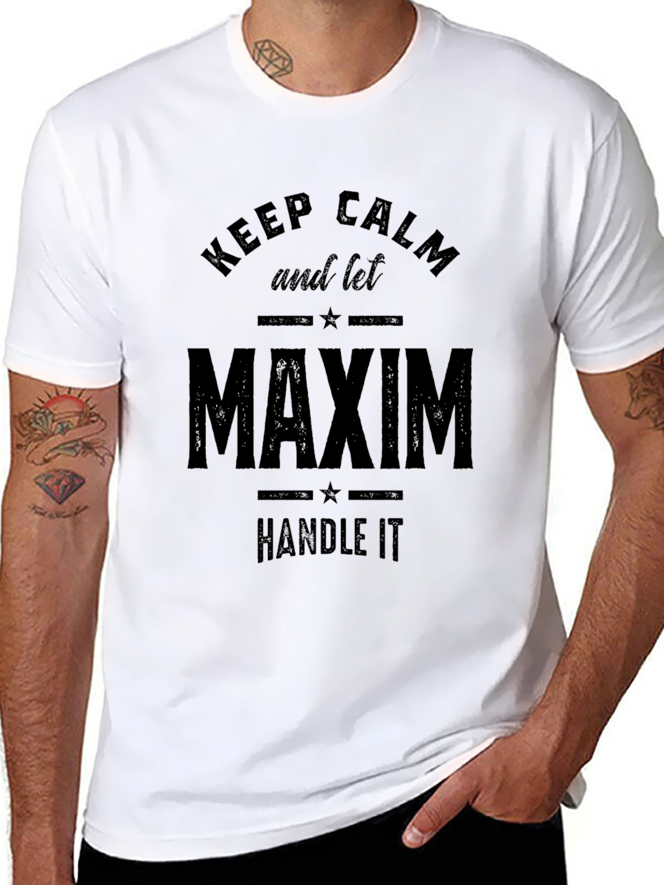 Keep Calm Maxim Can Handle It T-Shirt