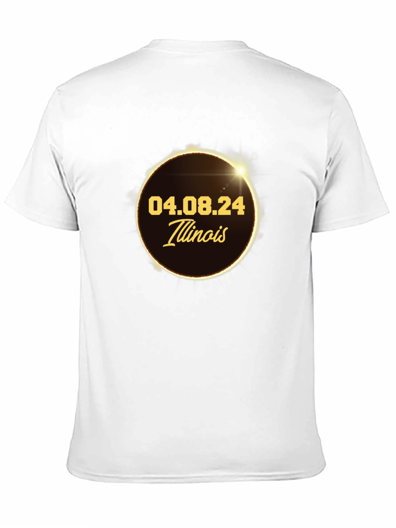 Illinois Eclipse April 8th 2024 T-Shirt