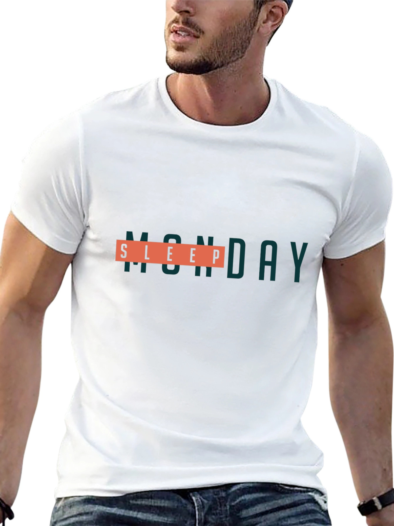 Sleep Monday Graphic T-Shirt - Relaxed Fit Everyday Wear