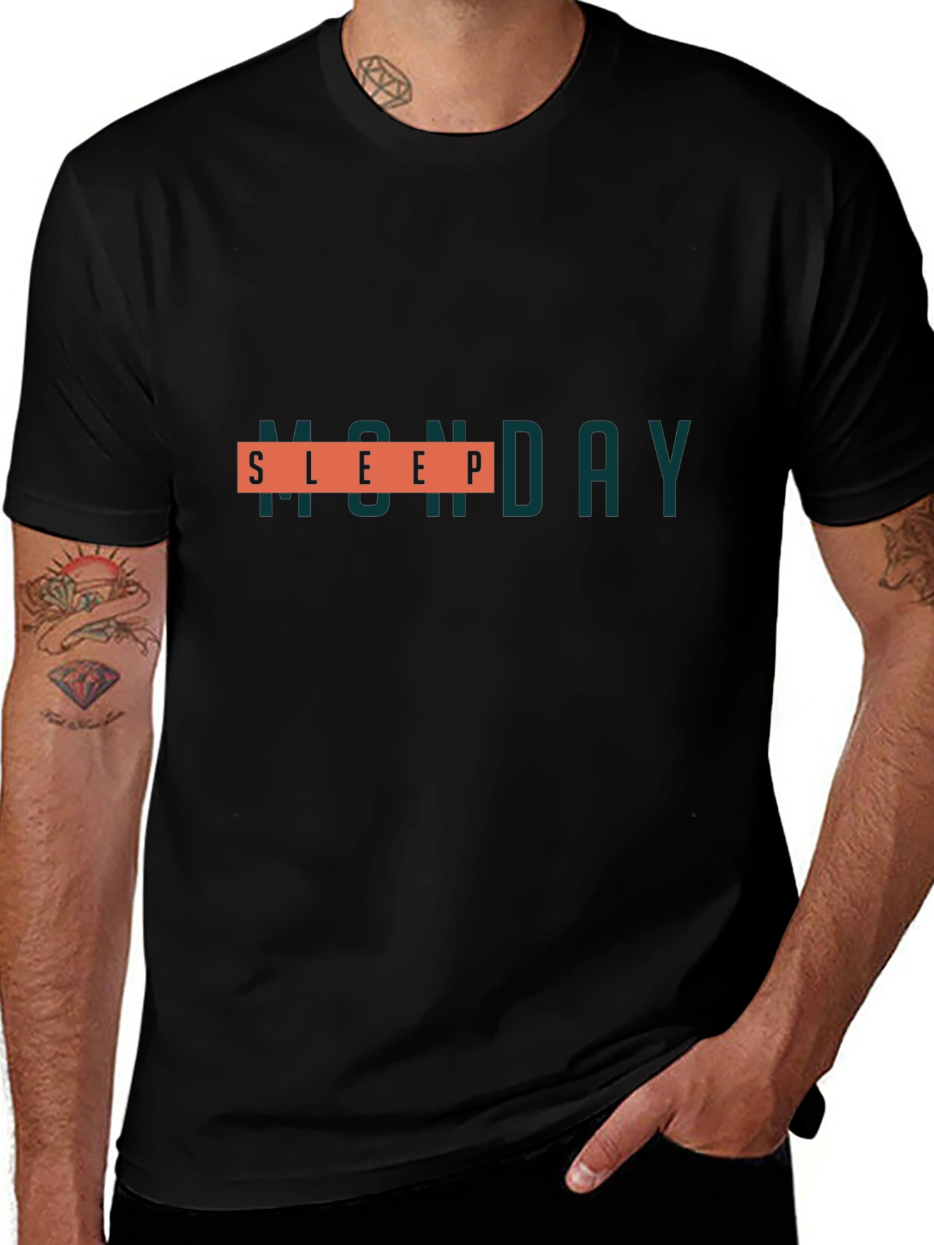 Sleep Monday Graphic T-Shirt - Relaxed Fit Everyday Wear