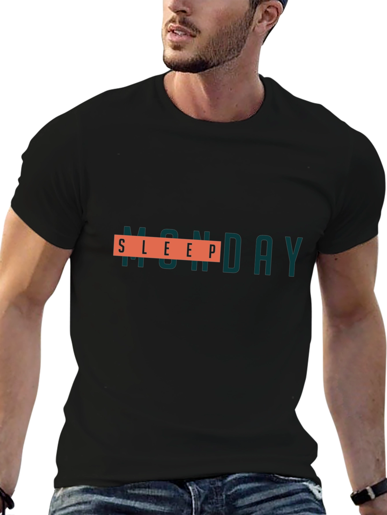 Sleep Monday Graphic T-Shirt - Relaxed Fit Everyday Wear