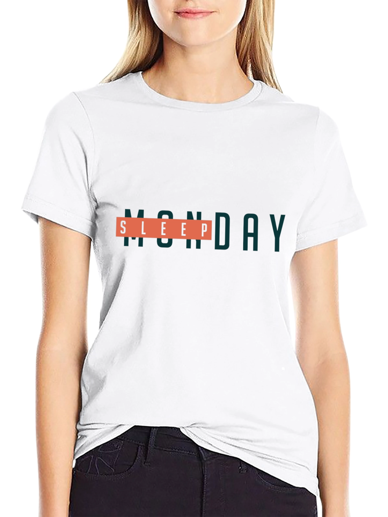 Sleep Monday Graphic T-Shirt - Relaxed Fit Everyday Wear