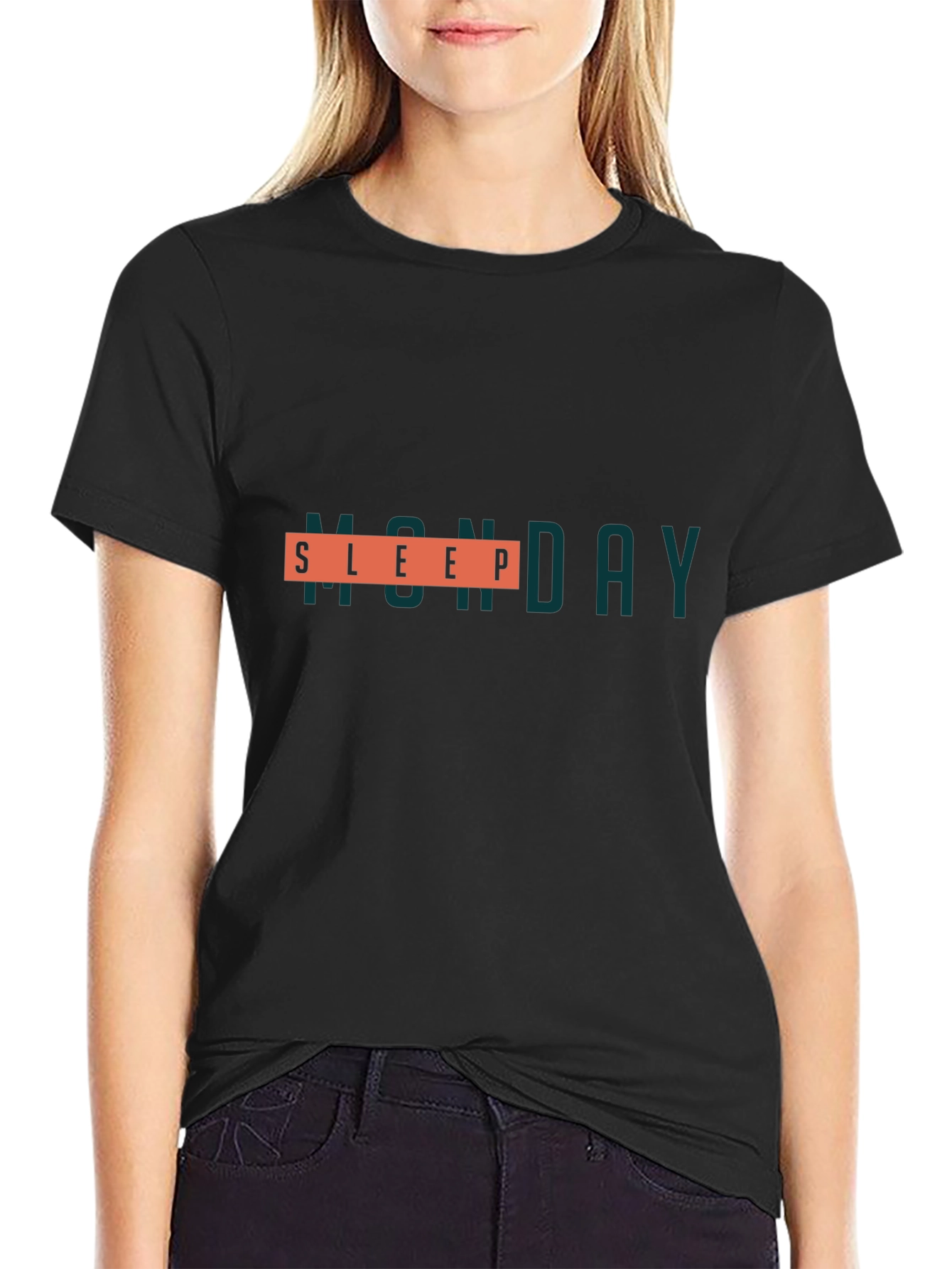 Sleep Monday Graphic T-Shirt - Relaxed Fit Everyday Wear