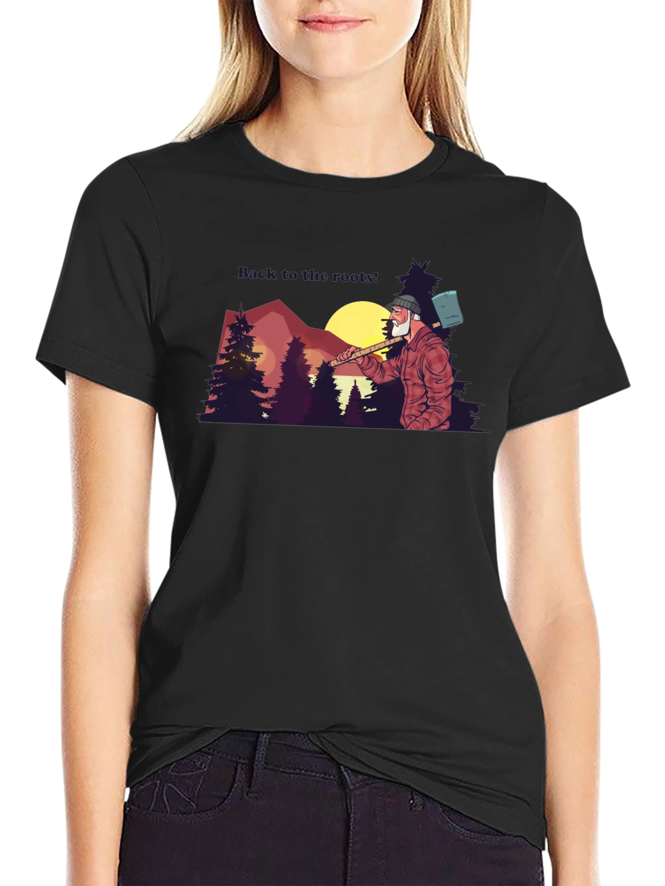 Back to the Roots Lumberjack Tee