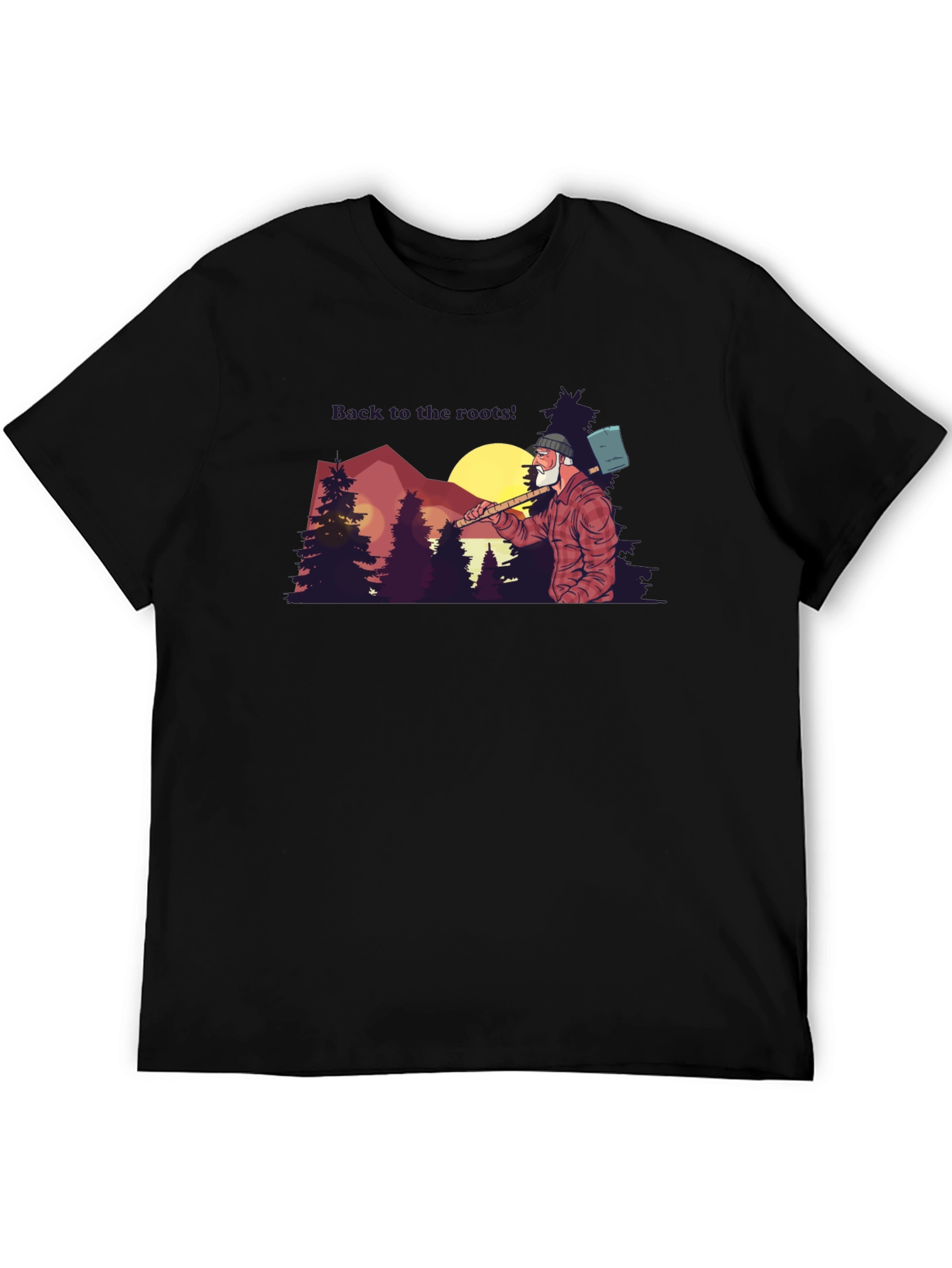 Back to the Roots Lumberjack Tee