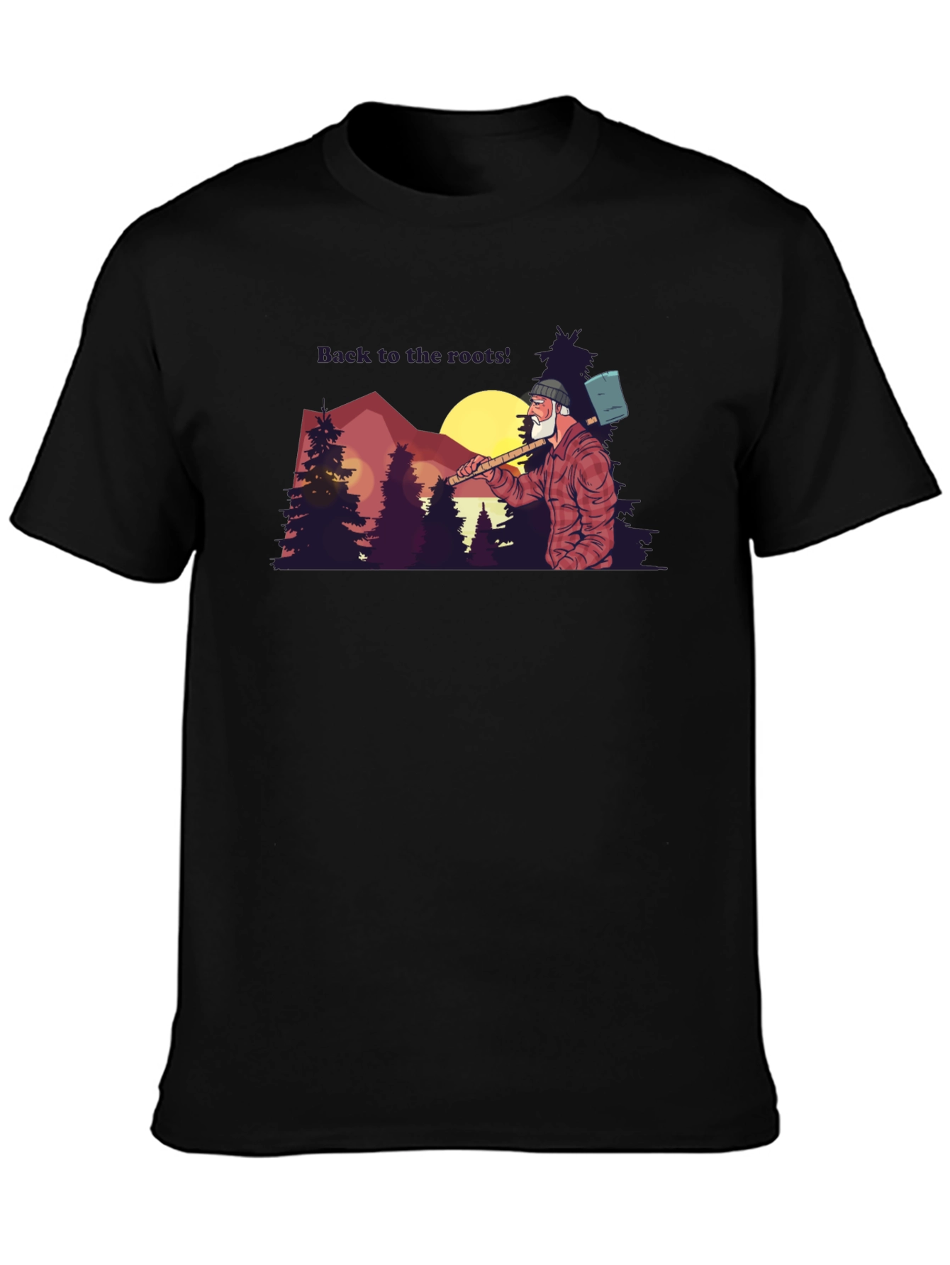 Back to the Roots Lumberjack Tee