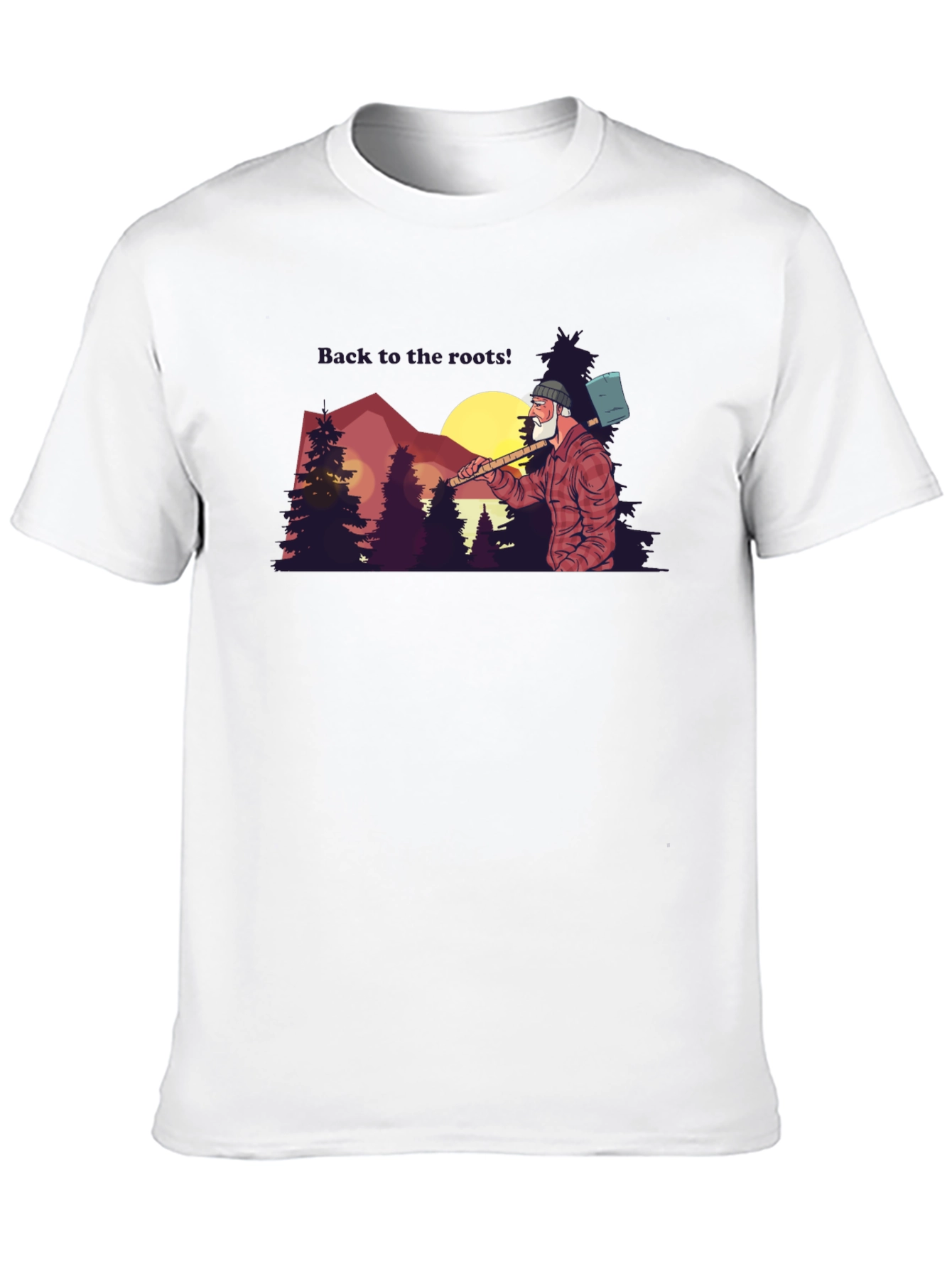 Back to the Roots Lumberjack Tee