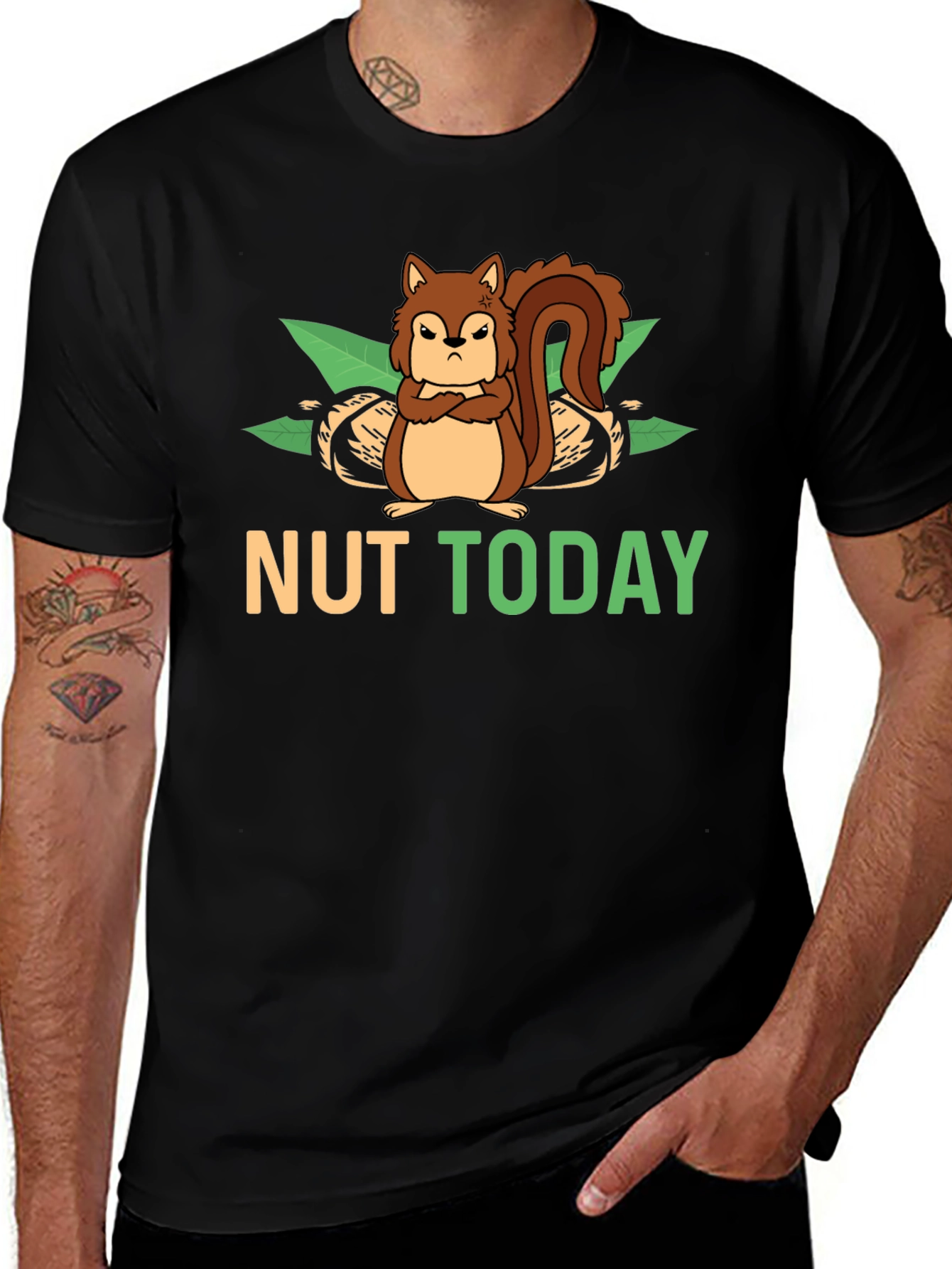 Nut Today Graphic T-Shirt