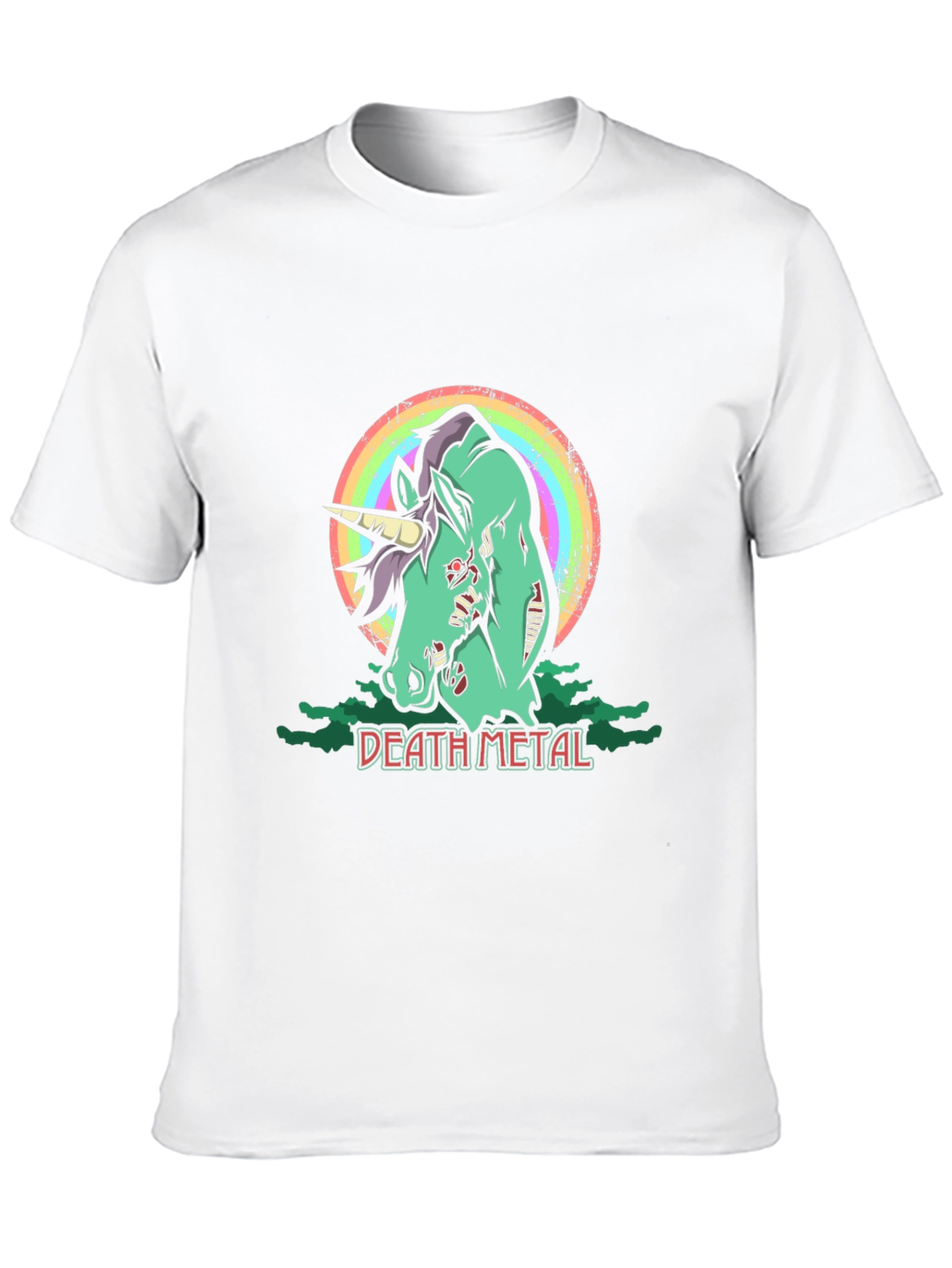Zombie Unicorn Death Metal T-Shirt