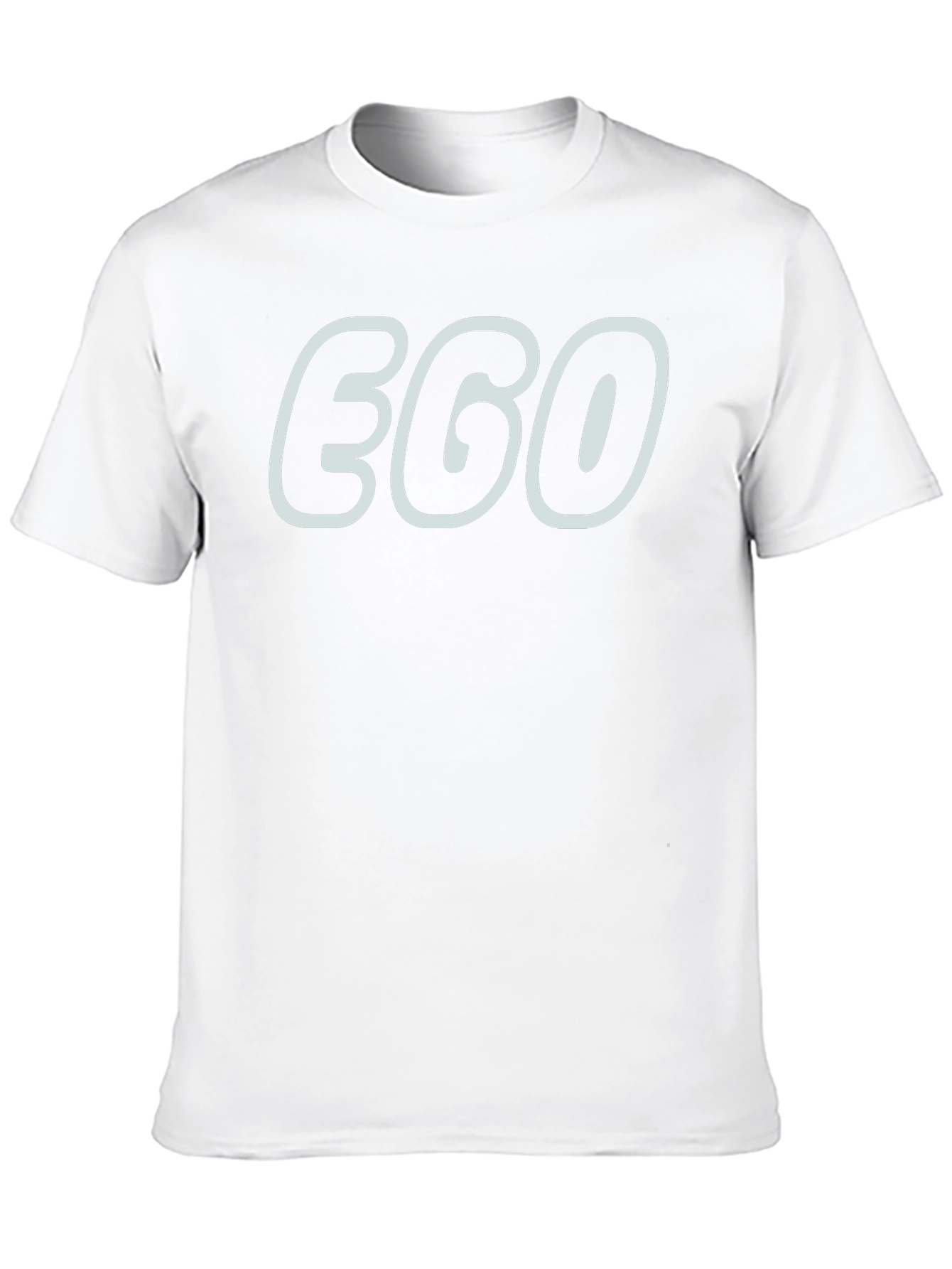 EGO Graphic Print Black T-Shirt