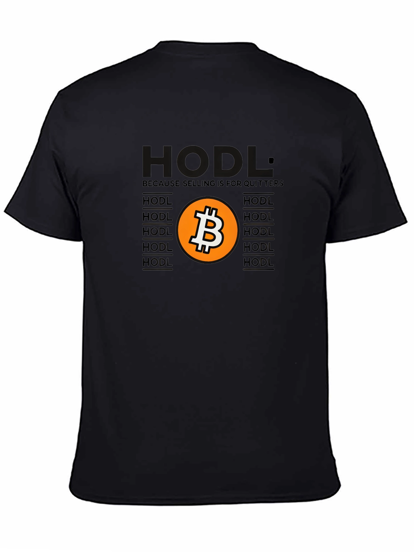 HODL Bitcoin Graphic Tee - Crypto Investor T-Shirt