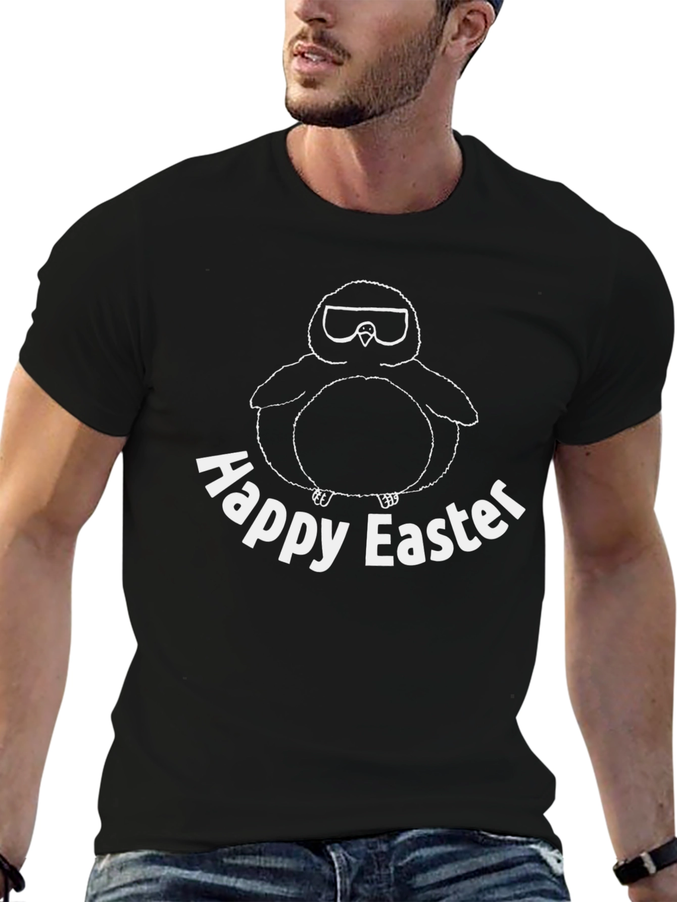 Happy Easter Penguin Graphic Tee