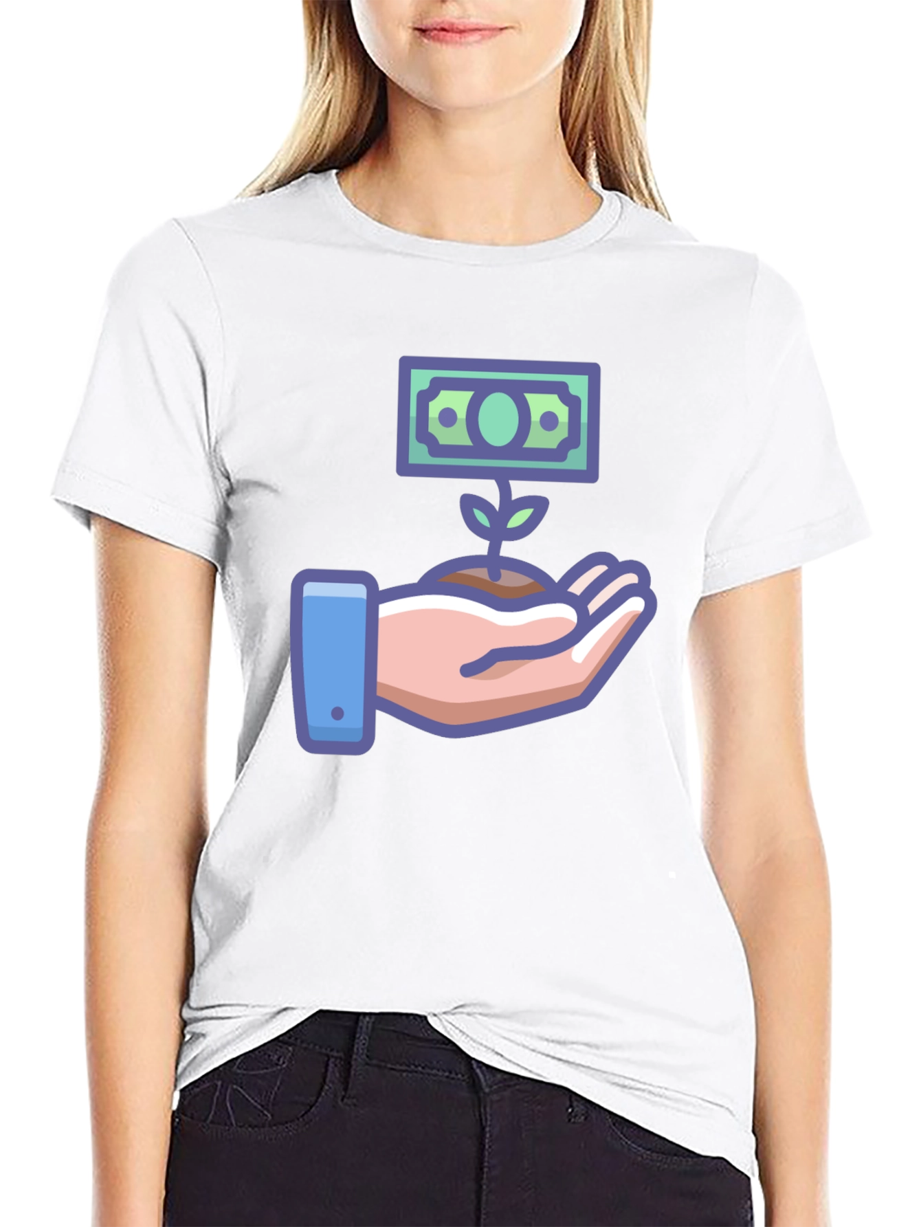 Money Tree Graphic Tee - Invest in Style!