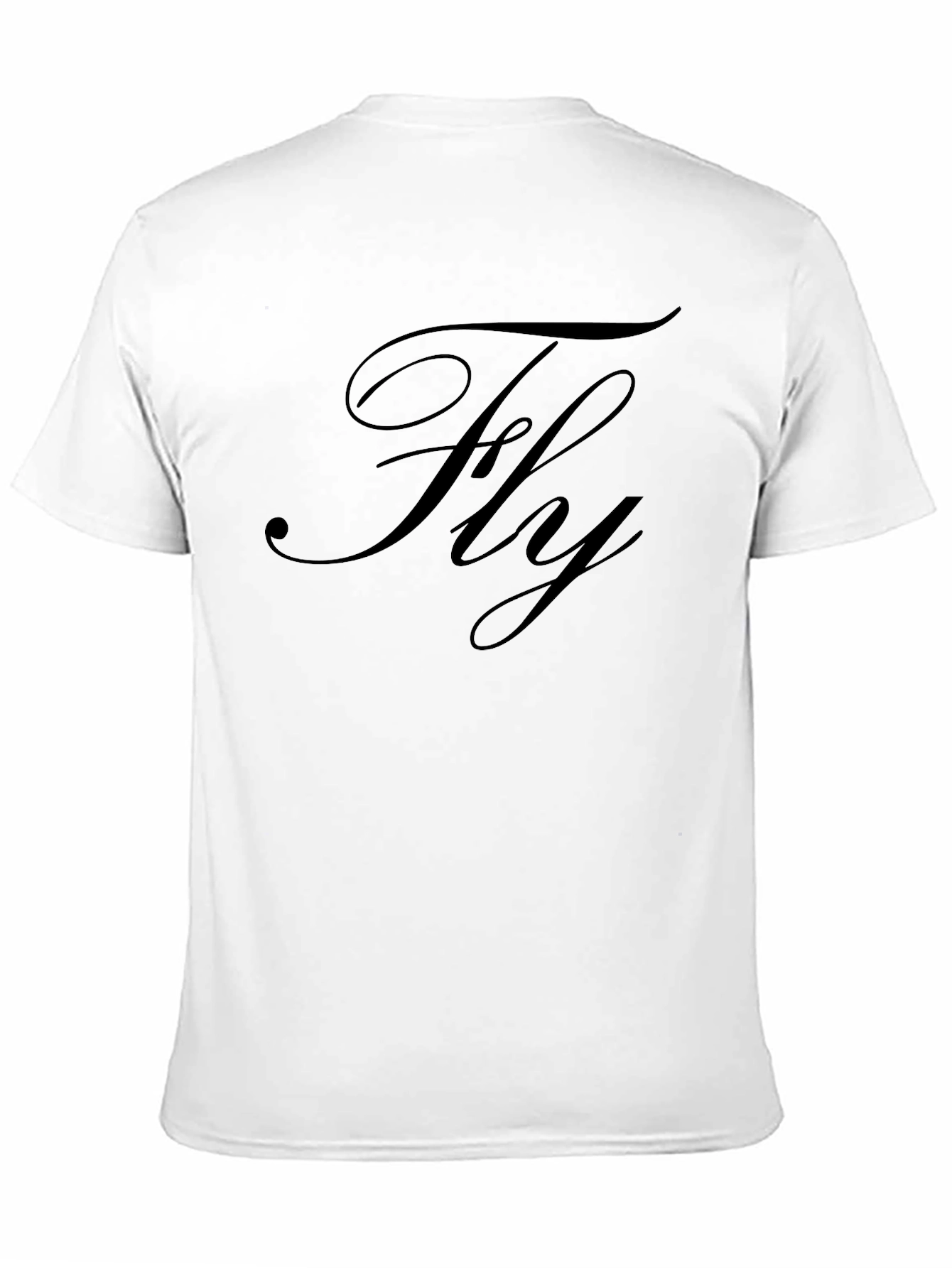 Stylish Black Fly Graphic Tee