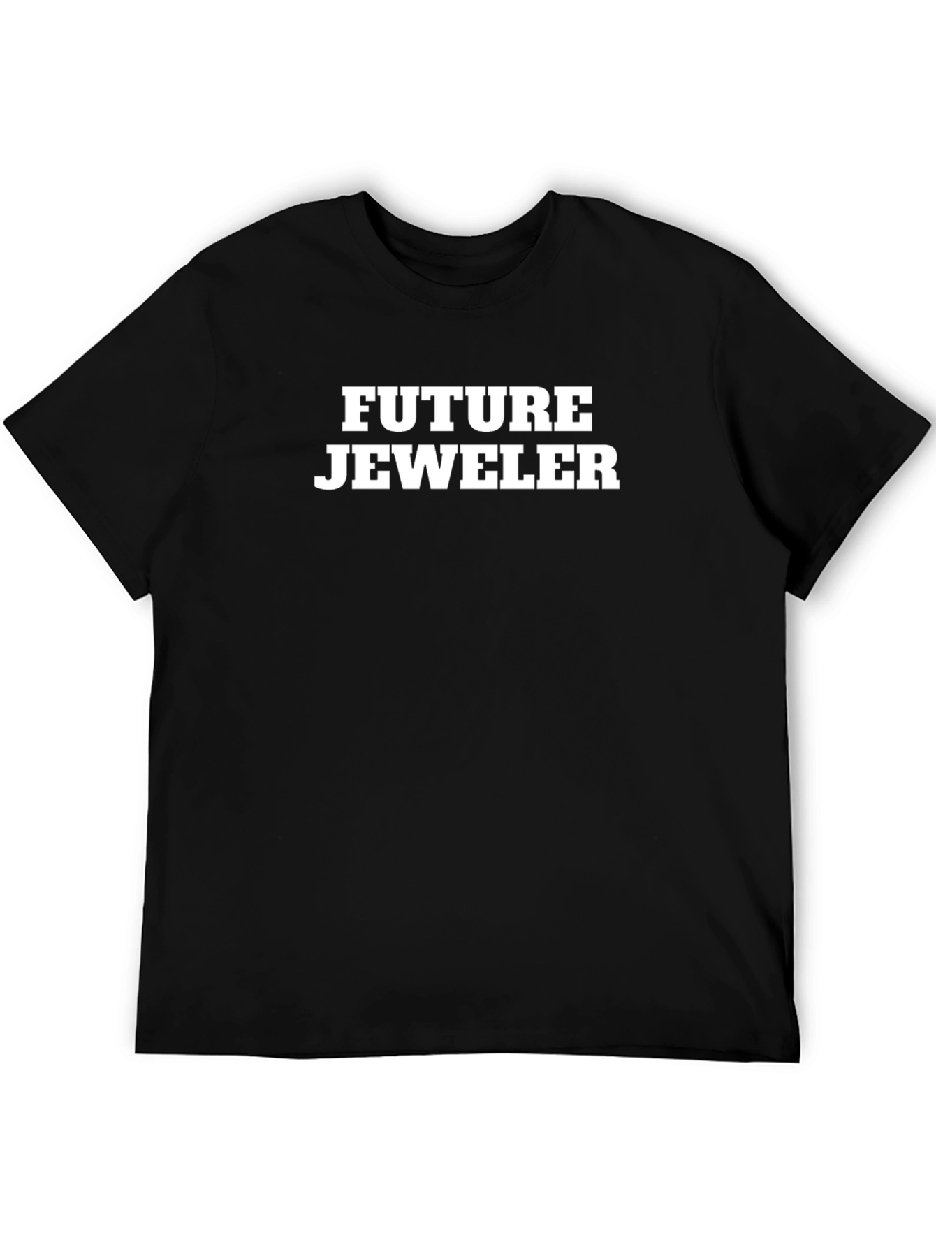 Future Jeweler T-Shirt - Black Cotton Tee
