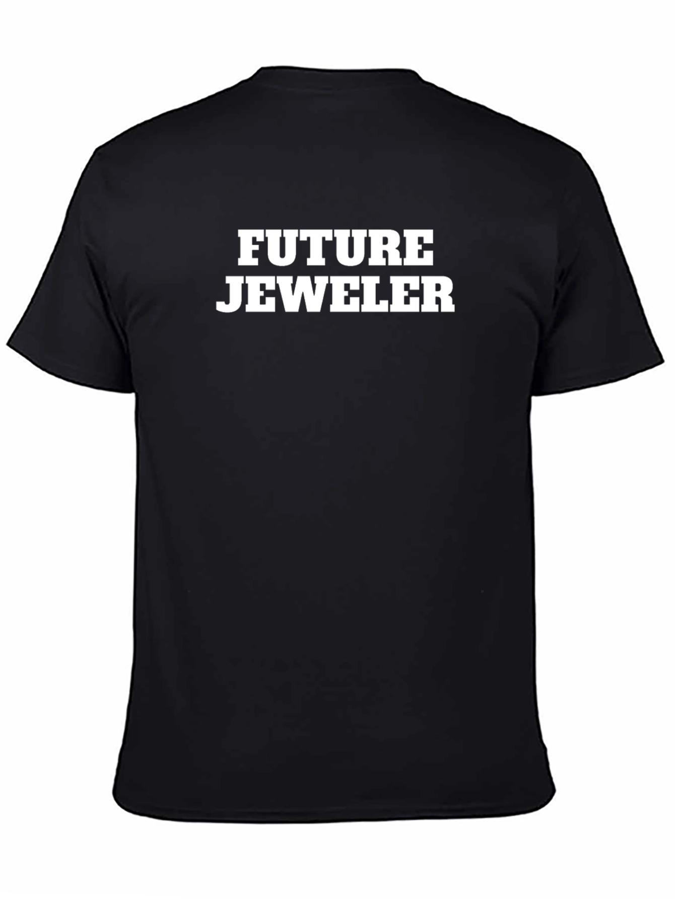 Future Jeweler T-Shirt - Black Cotton Tee