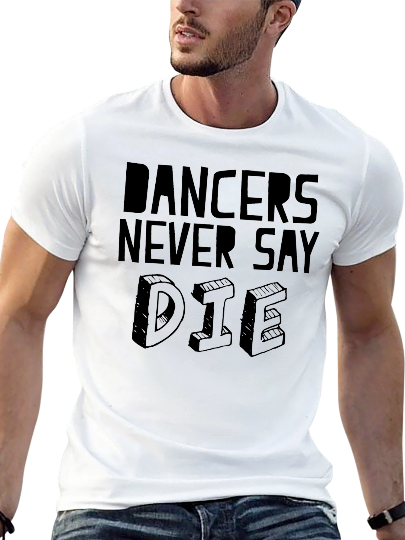 Dancers Never Say Die Graphic Tee