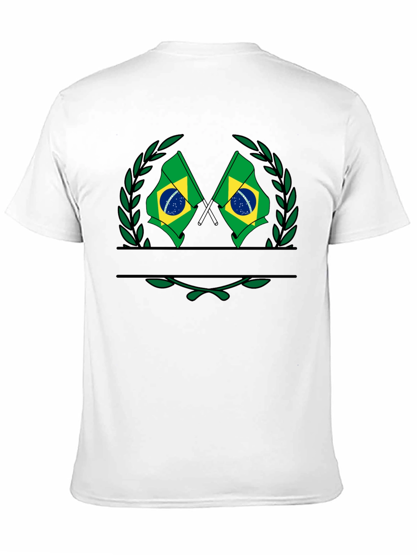 Brazil Flag Graphic T-Shirt