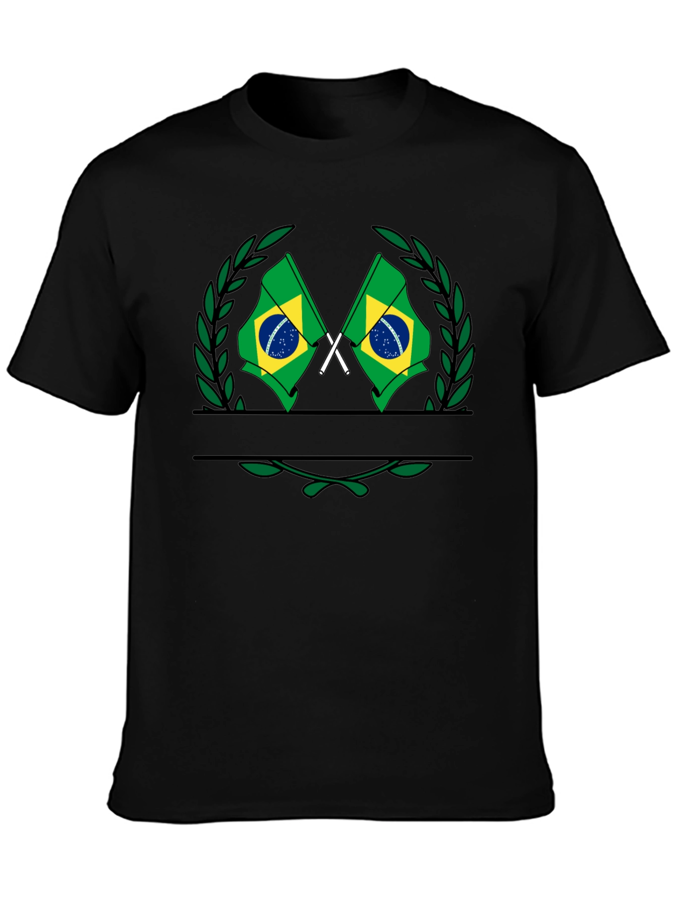Brazil Flag Graphic T-Shirt