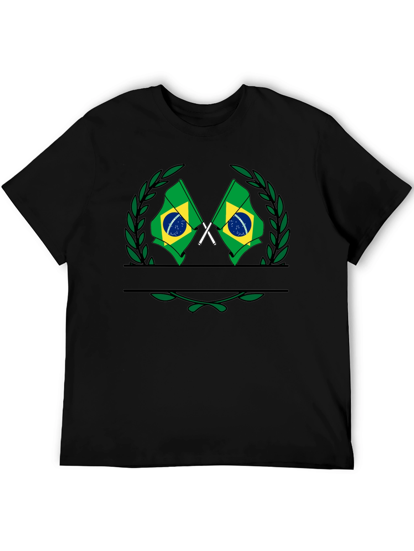 Brazil Flag Graphic T-Shirt