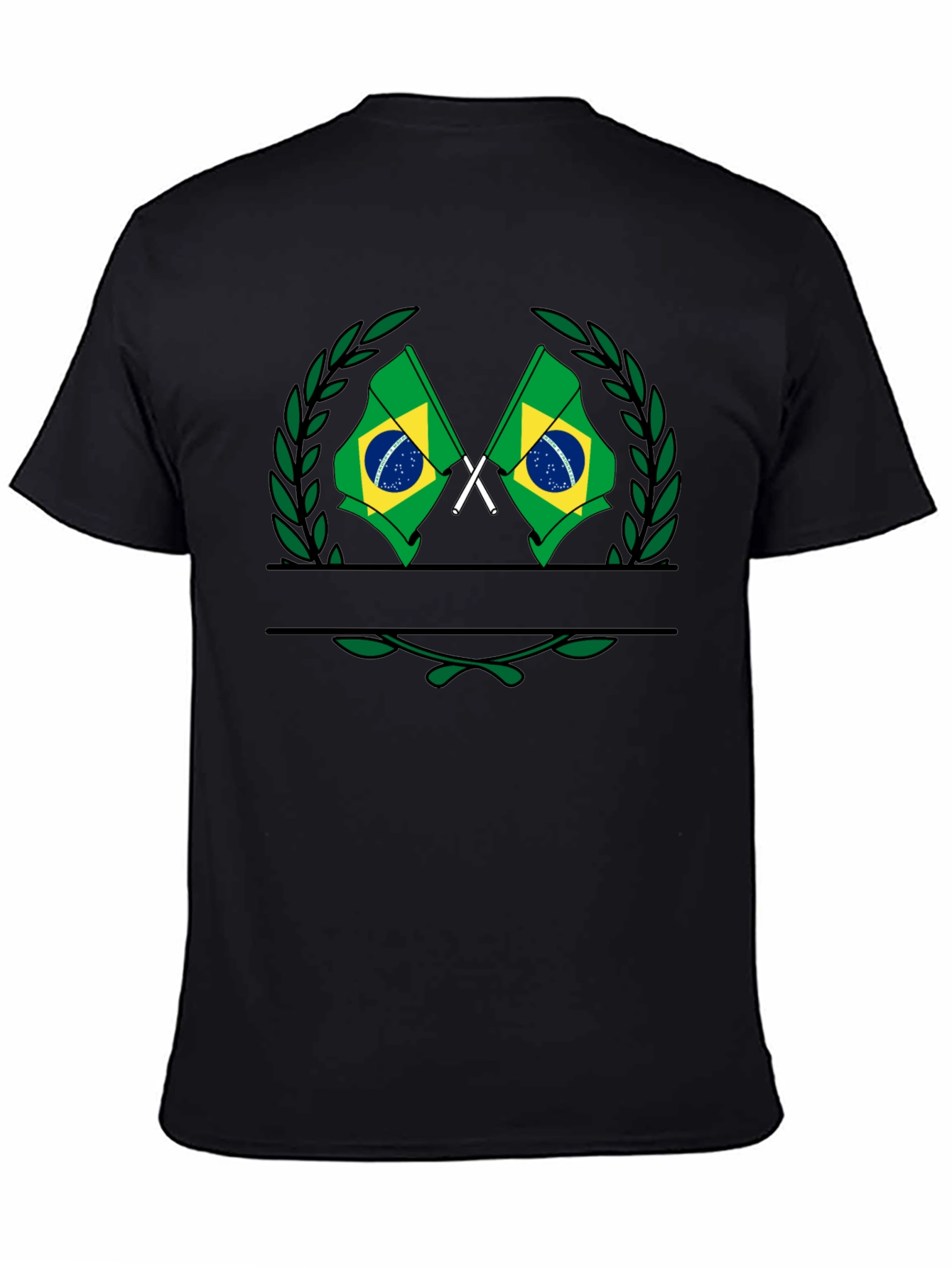 Brazil Flag Graphic T-Shirt